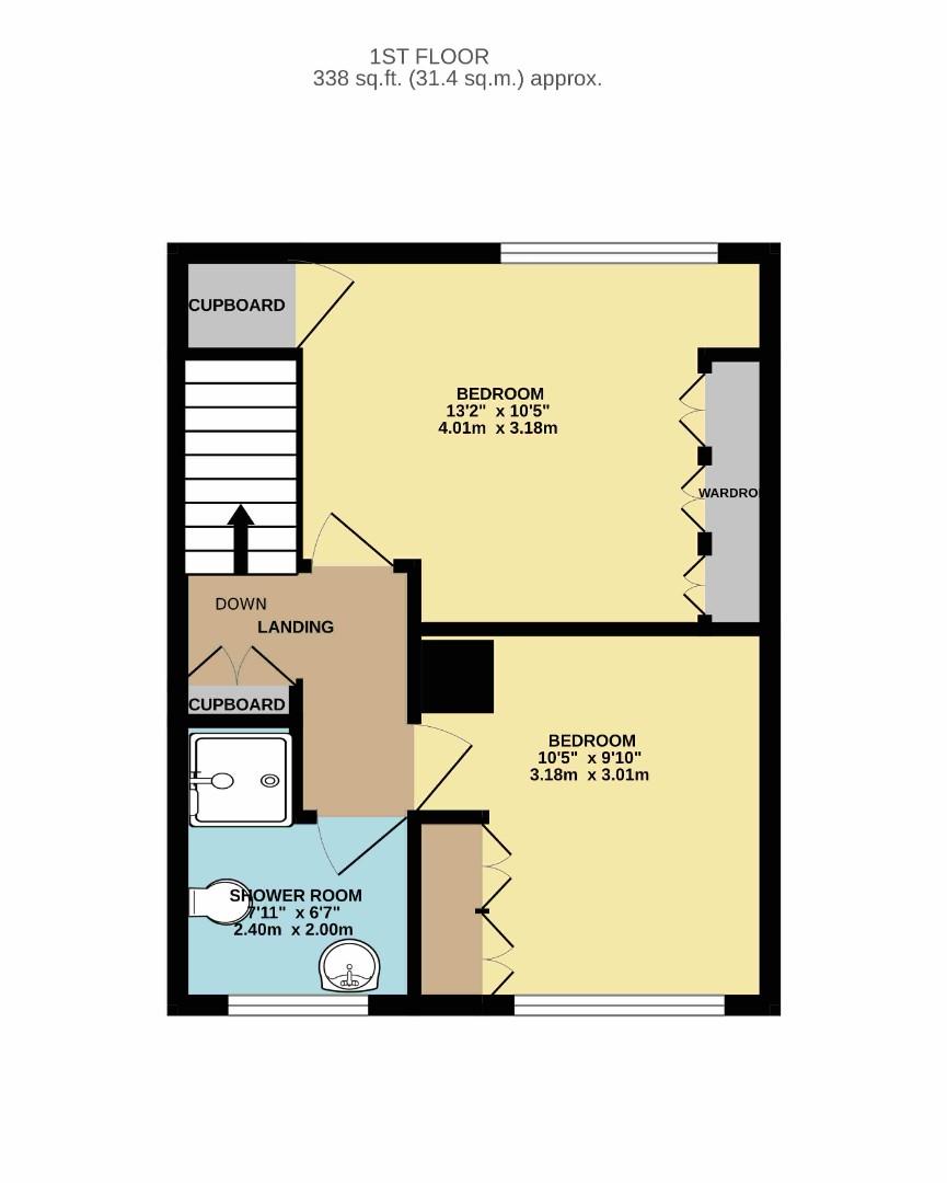 46, Croftgates Road, Manchester floorplan