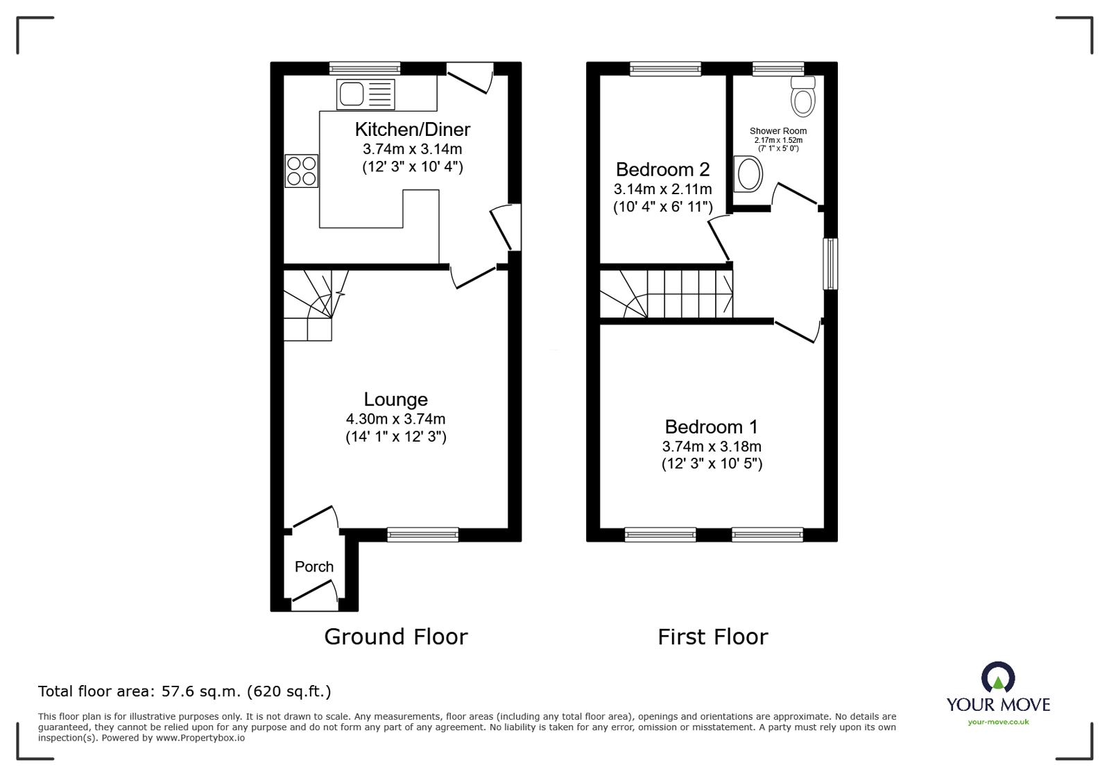 20, Spindle Croft, Bolton floorplan