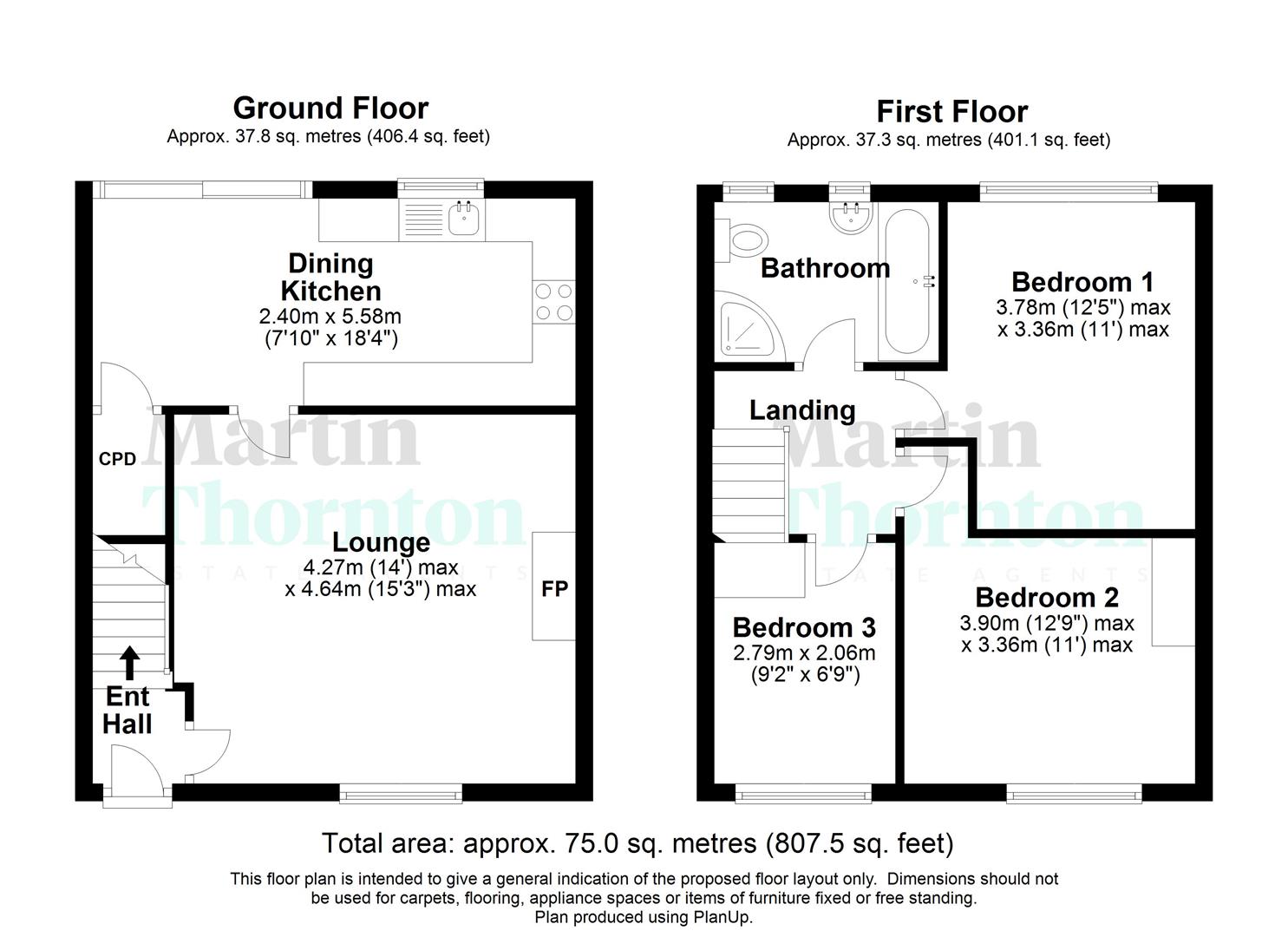 36, Dodlee Lane, Huddersfield floorplan