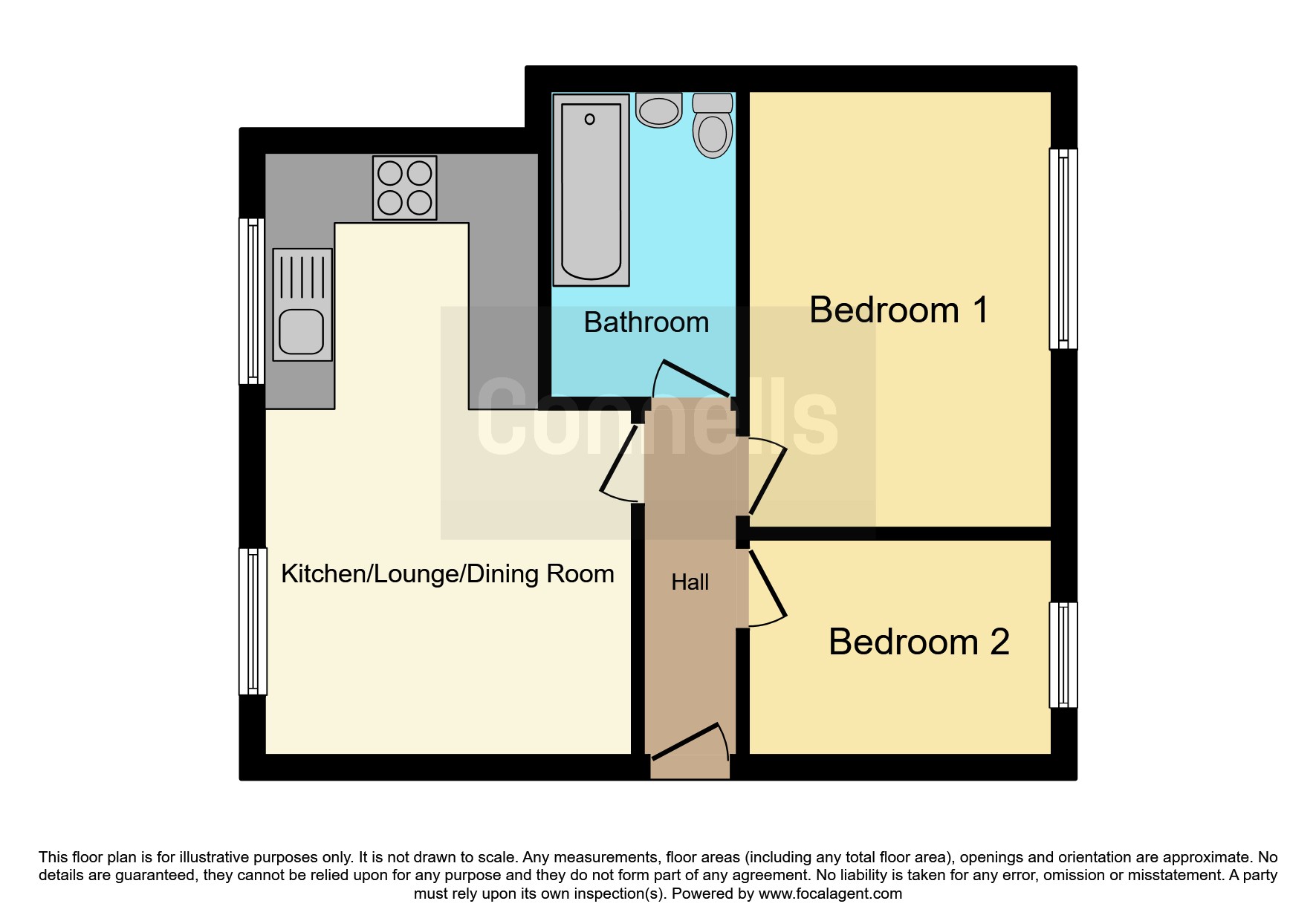 20, Harvon Garth, Cambridge Street, Rugby floorplan