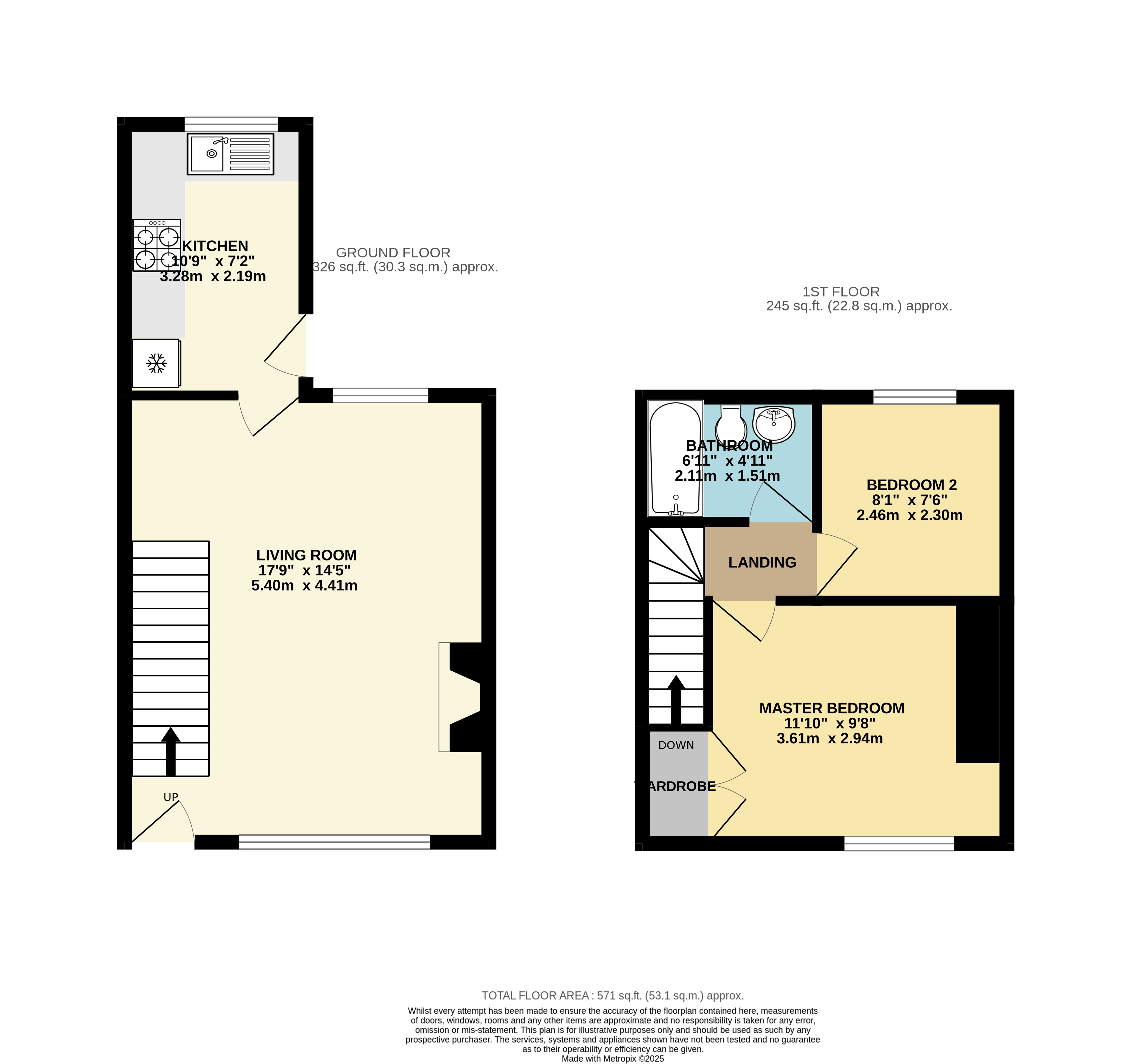 6, Jackson Street, Saltburn-by-the-Sea floorplan