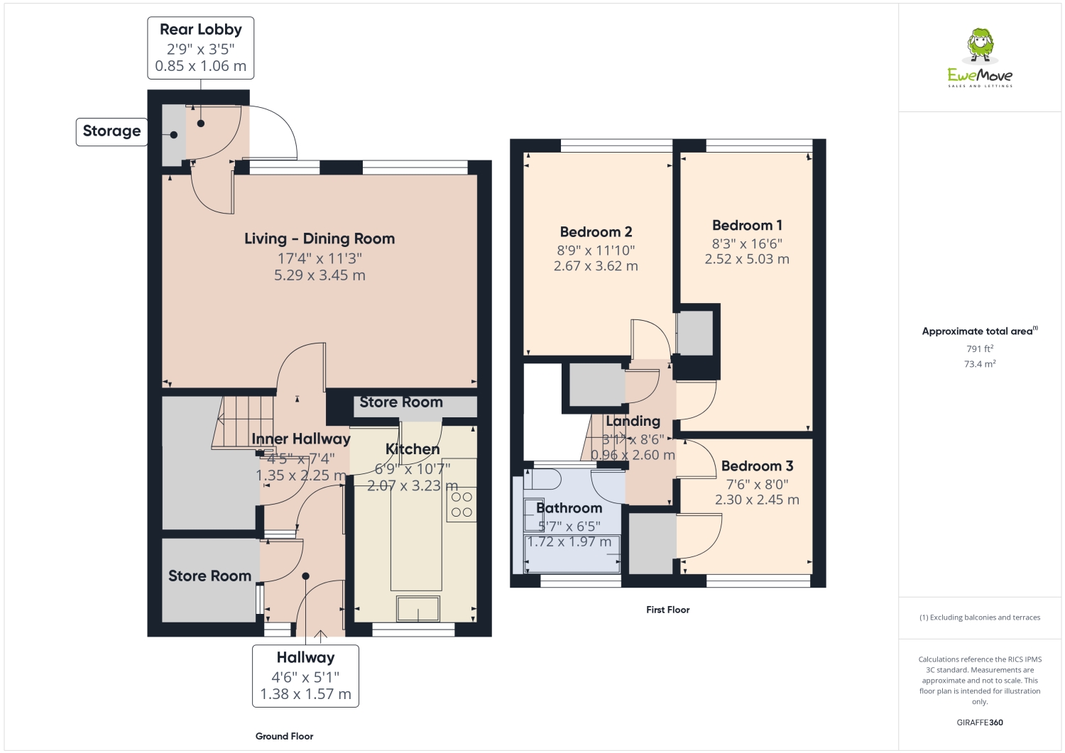 3, Stersacre, Shrewsbury floorplan
