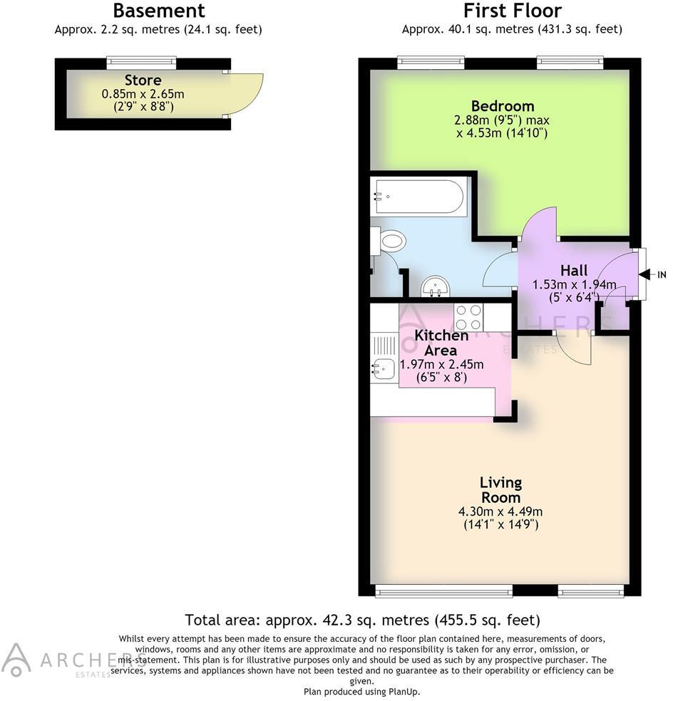 3 Nether Court,, Oakdale Road, Sheffield floorplan