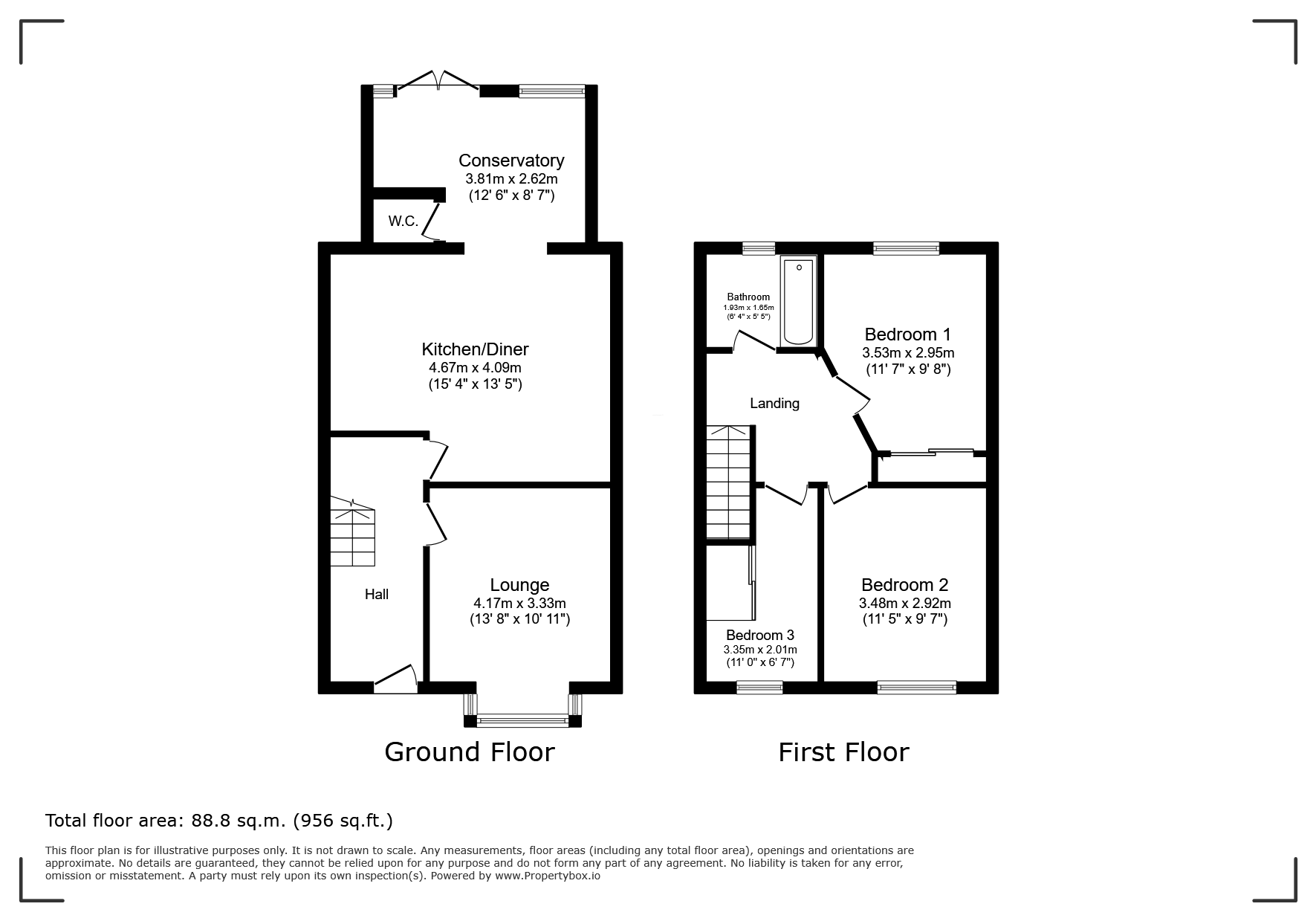 2, Teewell Avenue, Bristol floorplan