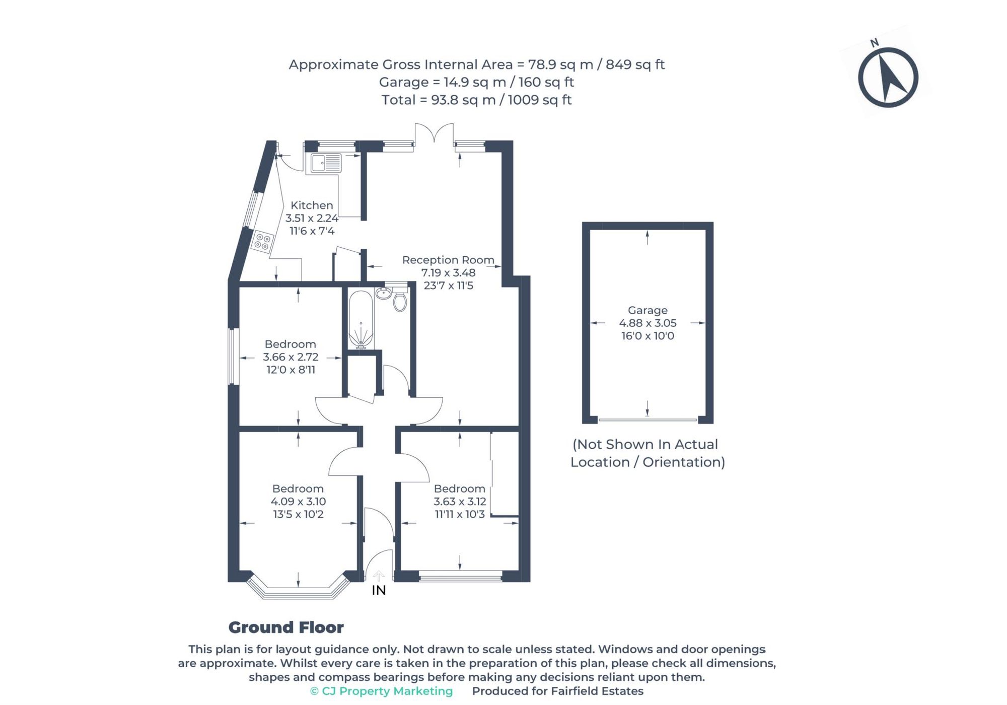 81 Compton Place, Watford floorplan
