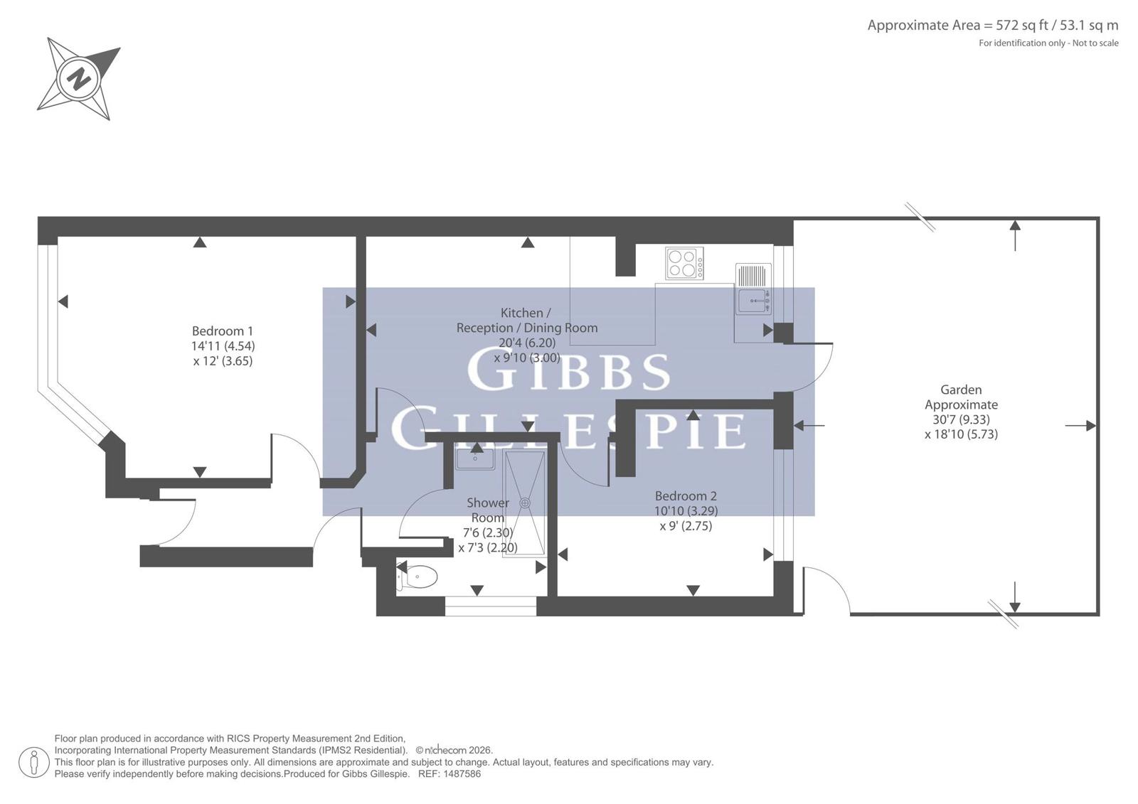 141B, Canterbury Road, Harrow floorplan