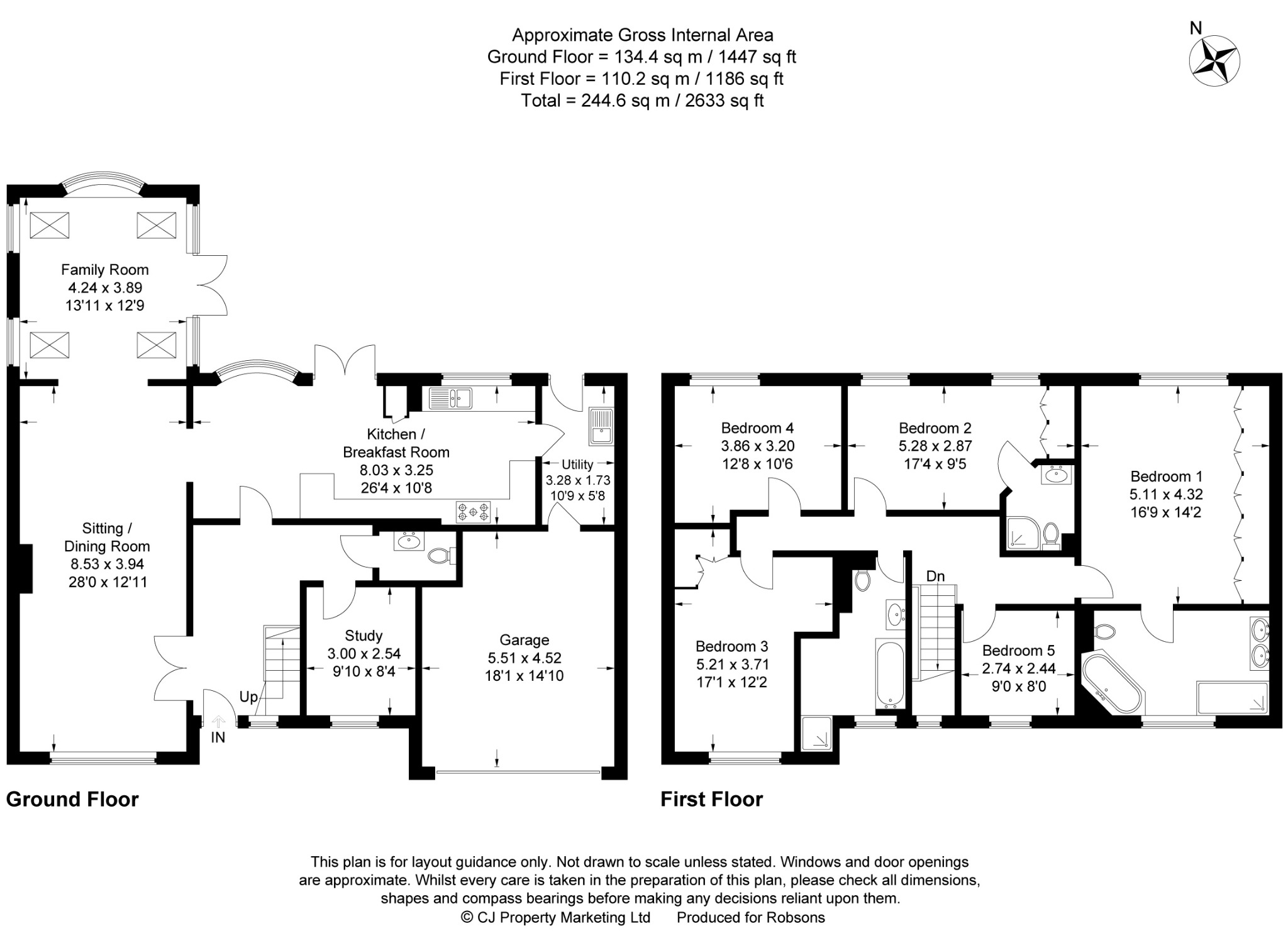 5 Bedrooms Detached house for sale in Rasehill Close, Chorleywood Road, Rickmansworth WD3