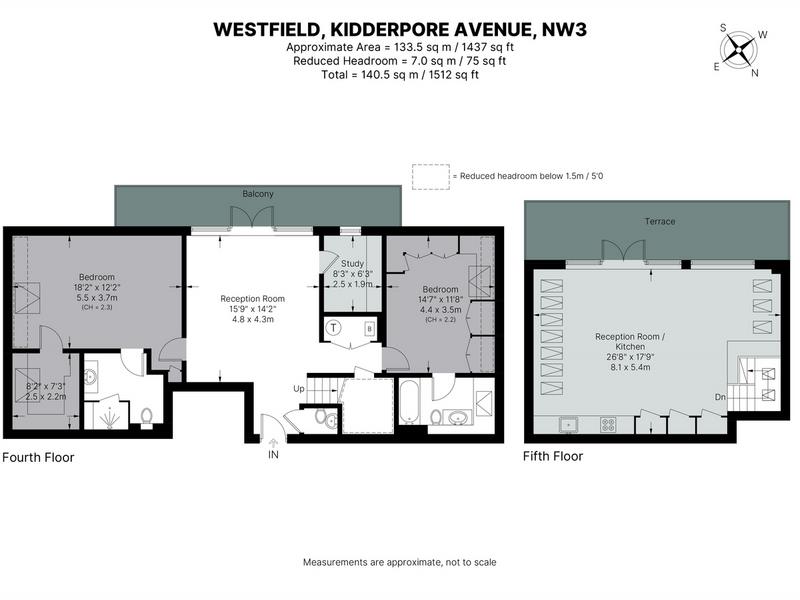 Apartment 57, Westfield, Kidderpore Avenue, London floorplan