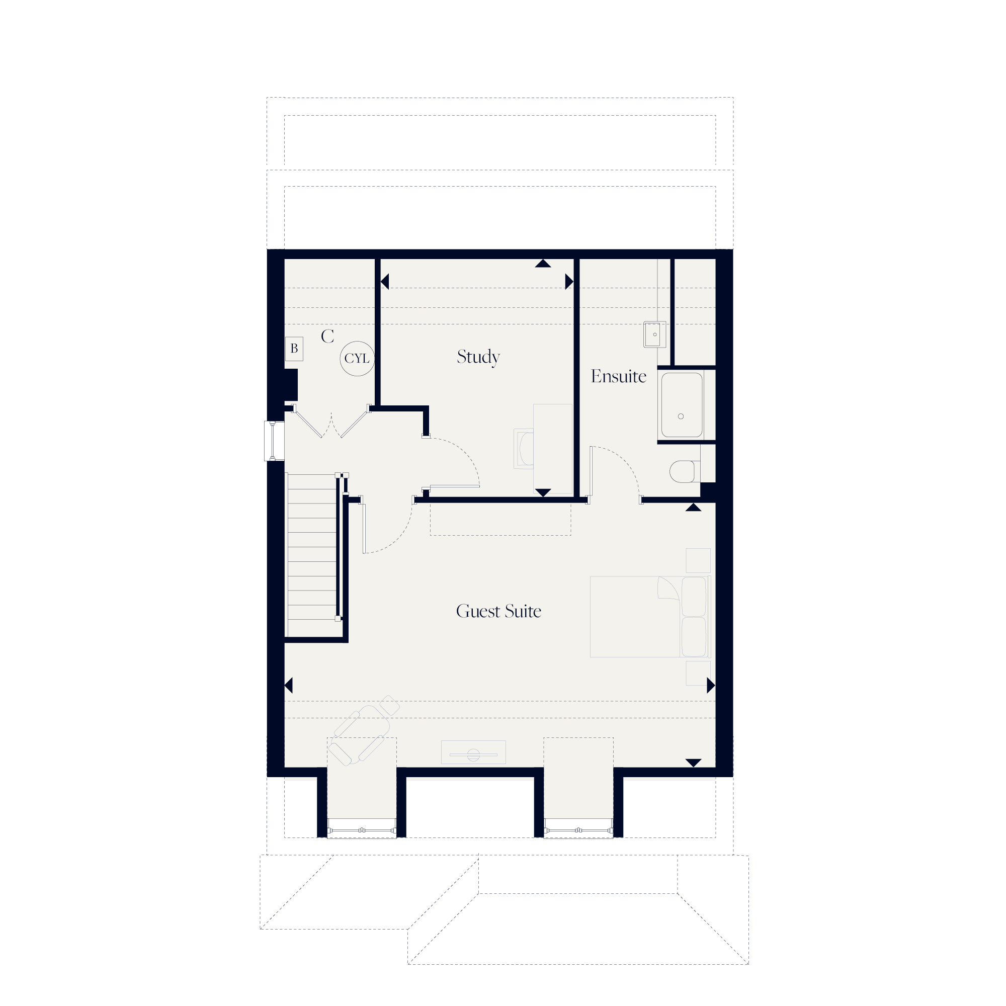 Plot 28 The Draper, Kings Green,, Hall Lane, Upminster floorplan