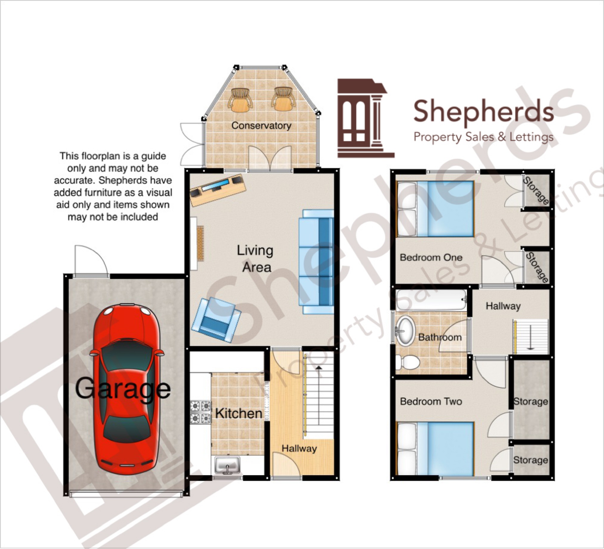 2 Bedrooms Semi-detached house for sale in Benedictine Gate, Cheshunt, Hertfordshire EN8