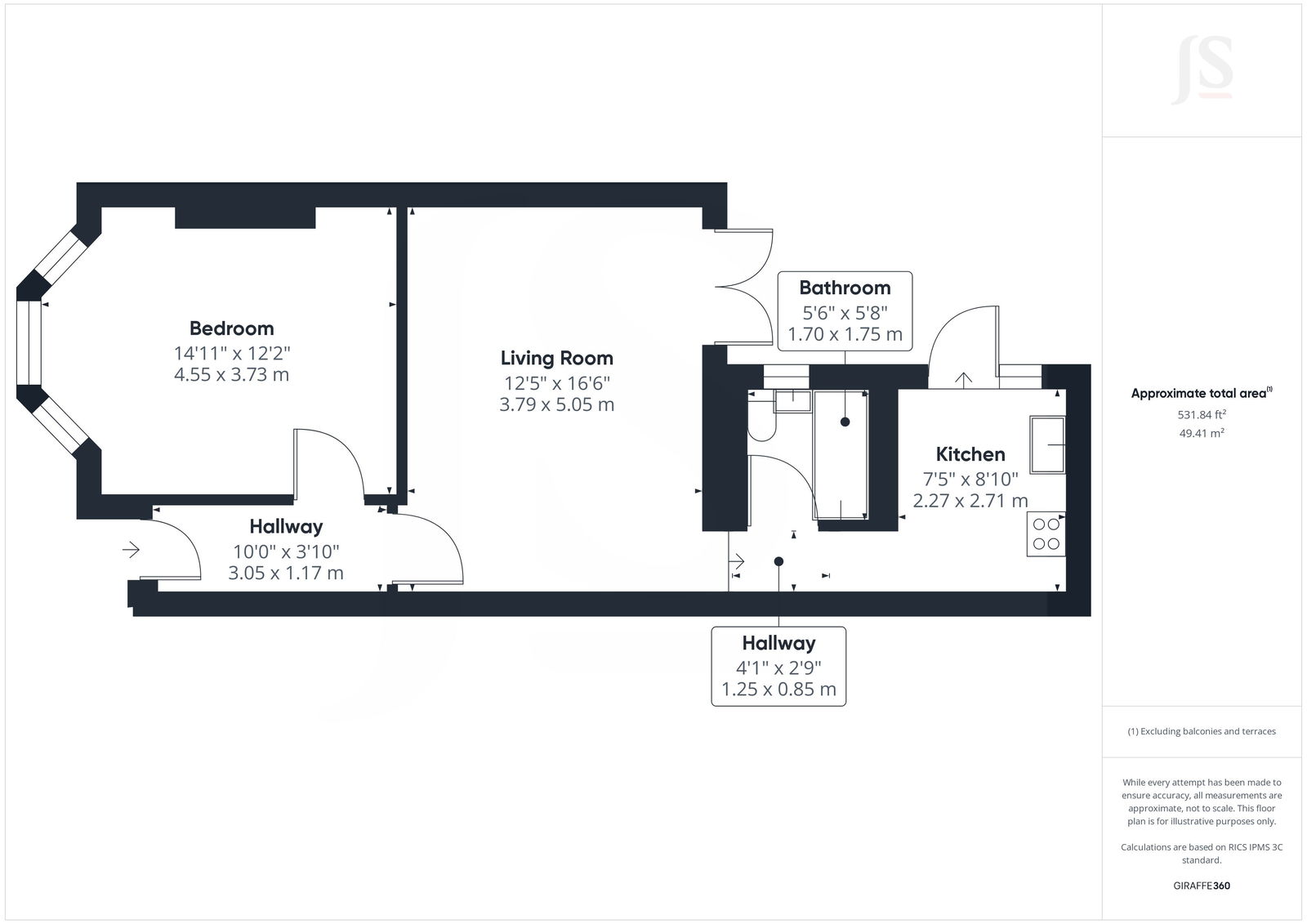 Stanford Road, Brighton BN1, 1 bedroom flat for sale 68473793