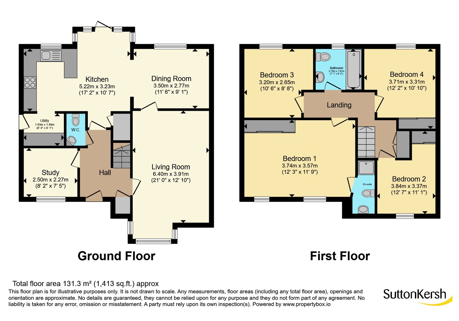 5, Rivenhall Square, Merseyside floorplan