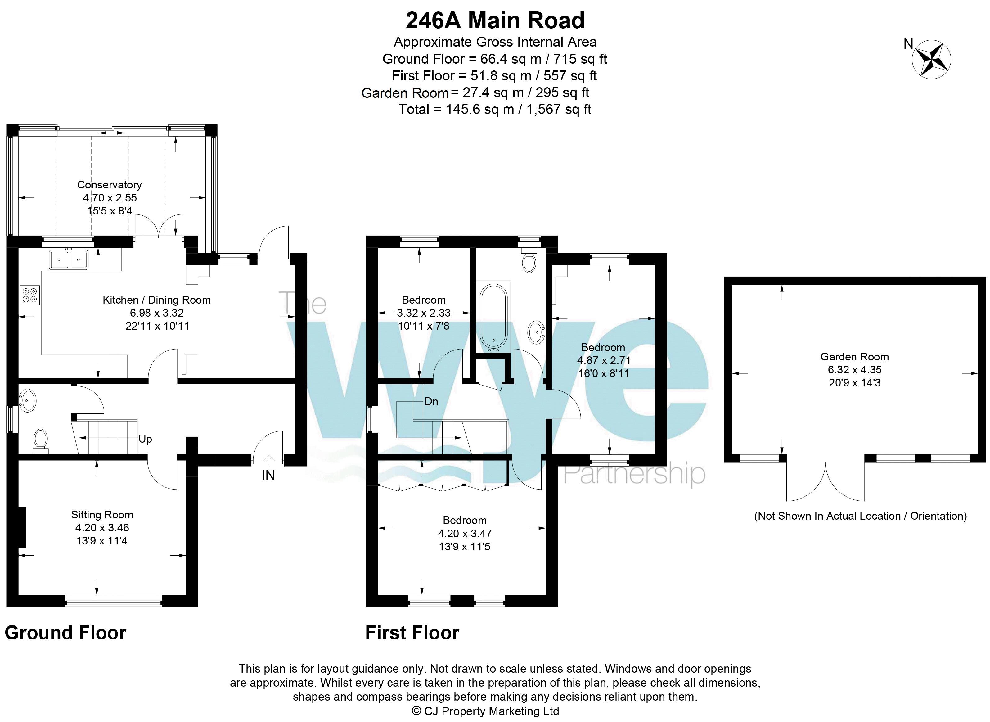 Main Road, Naphill, High HP14, 3 bedroom semidetached house