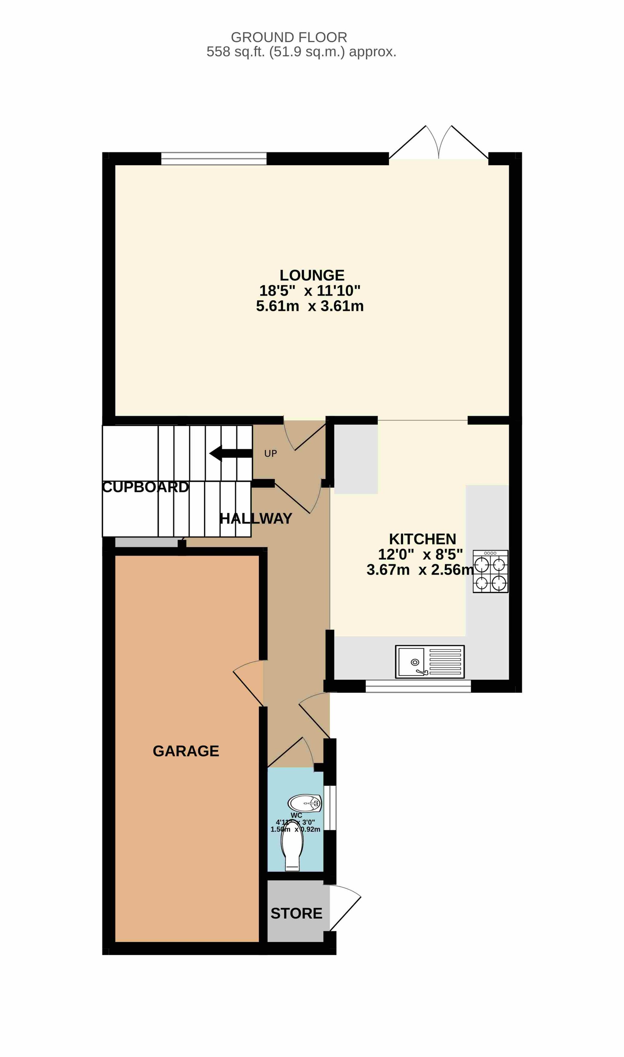 24b Dunford Road, Poole floorplan