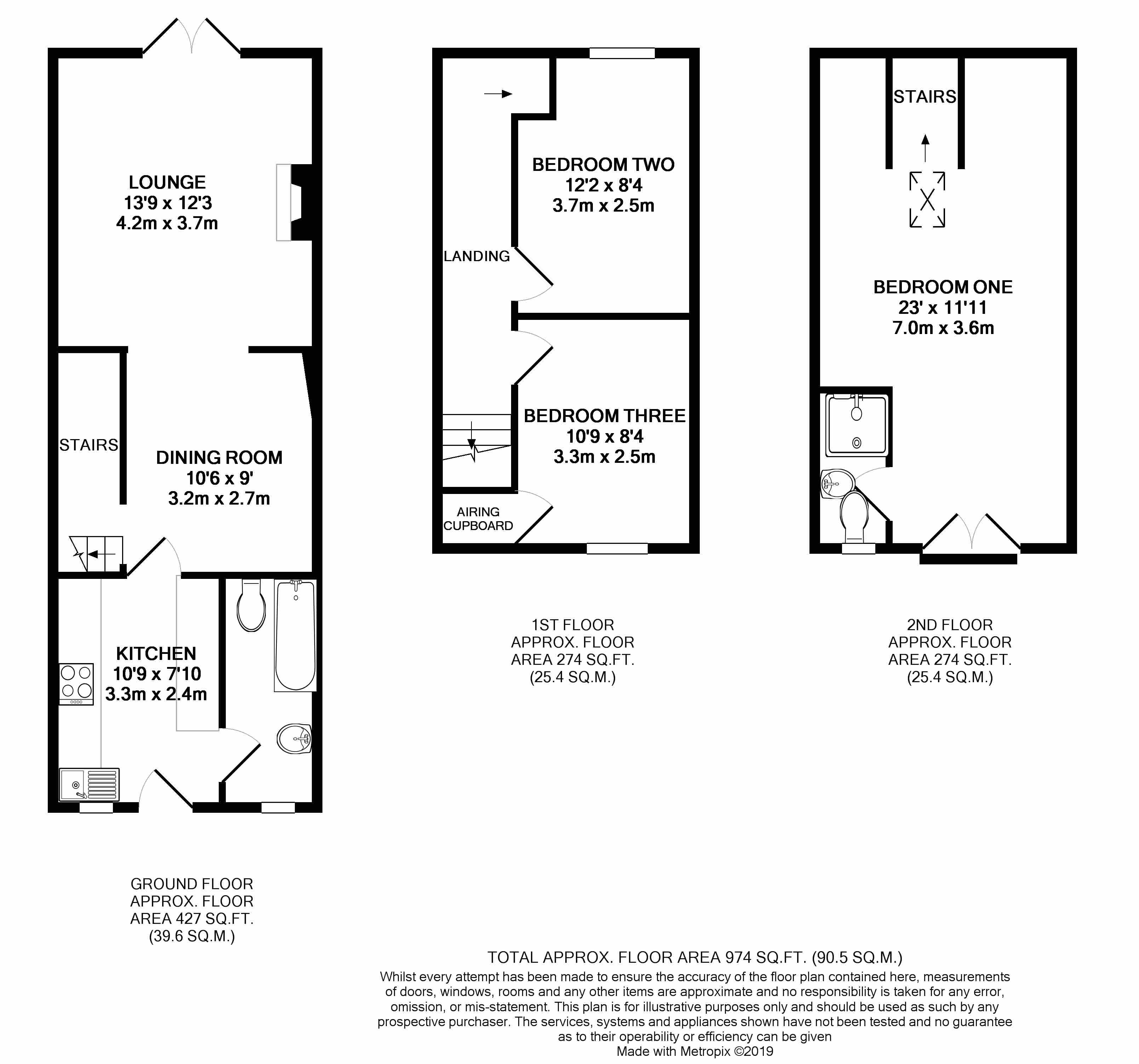 3 Bedrooms Terraced house for sale in Causeway Terrace, Watchet TA23