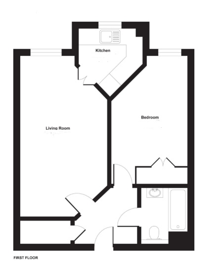 Flat 20, Katherine Court, 34, Upper Gordon Road, Surrey floorplan