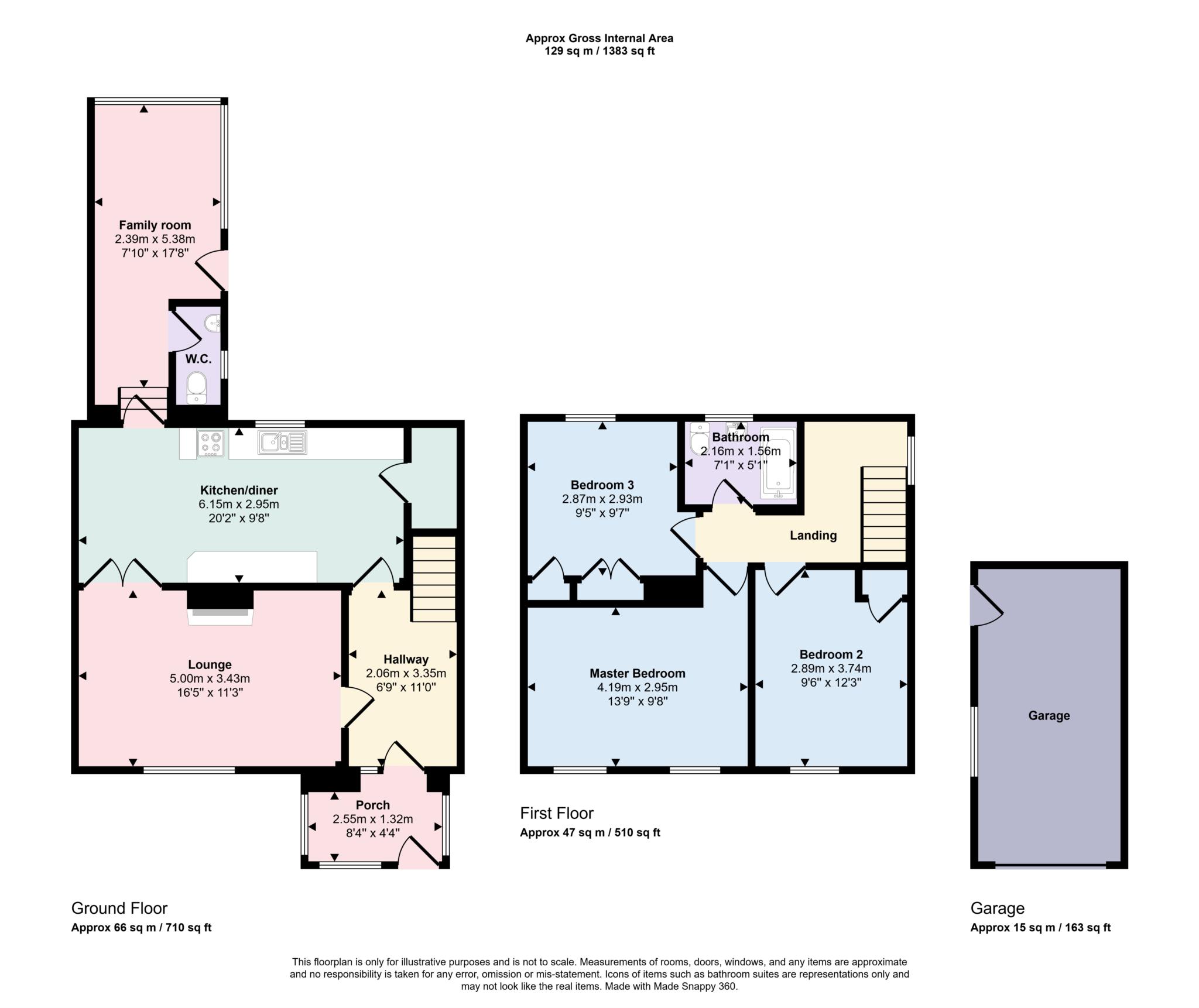 57, Merryton Crescent, Nairn floorplan