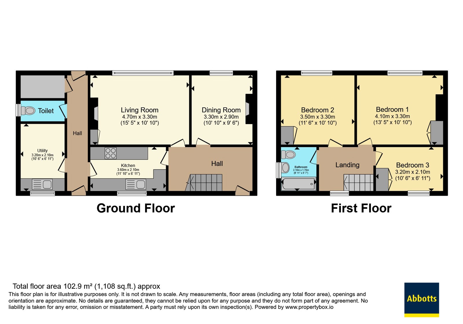 8, The Glebe, North Walsham floorplan