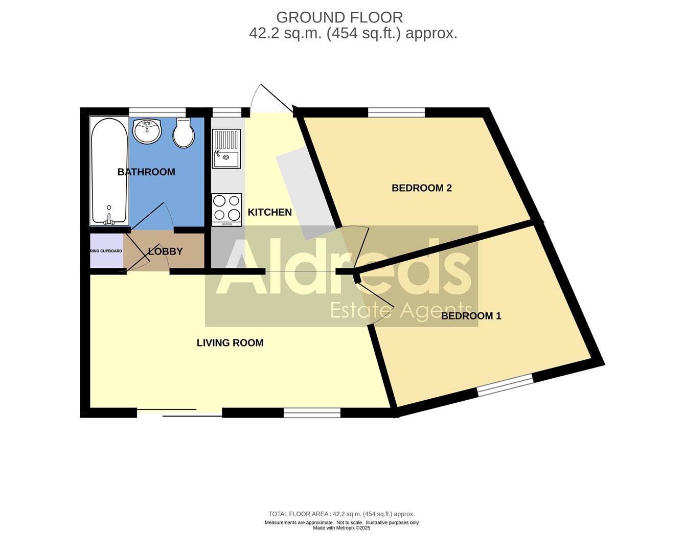 130 Winterton Valley, Edward Road, Great Yarmouth floorplan