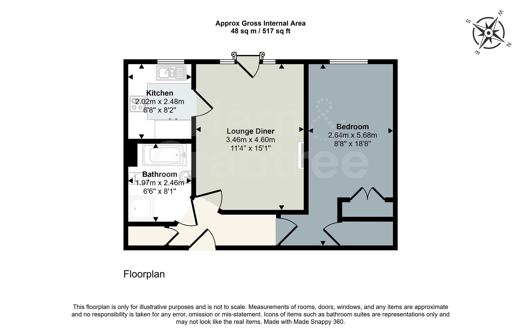 10 Cwrt Pegasus, Cardiff Road, Cardiff floorplan