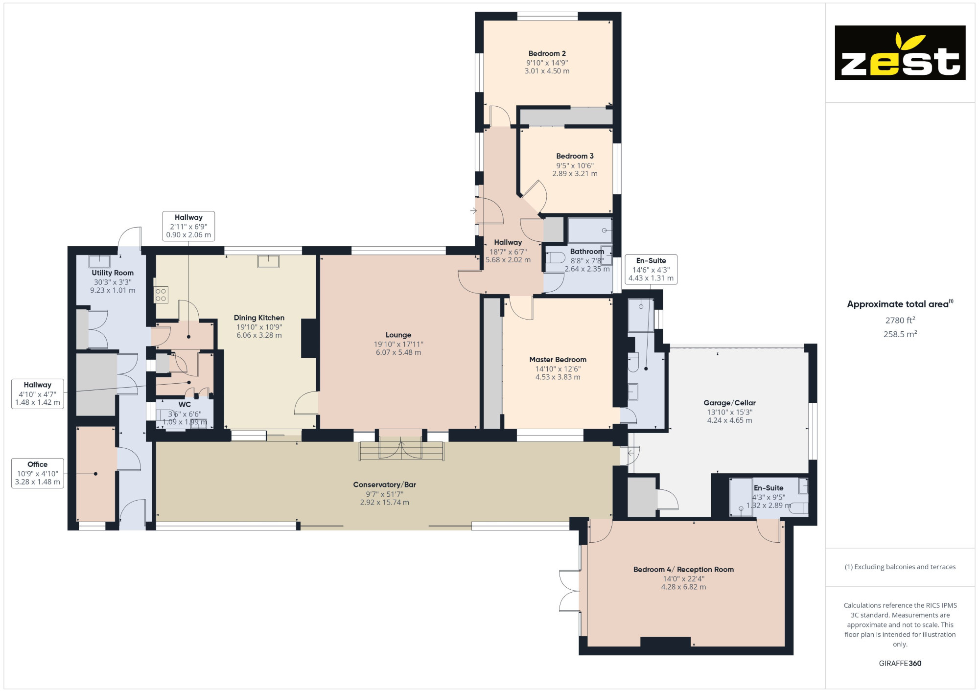 62, Ings Road, Hull, East Riding of Yorkshire, HU8 floorplan