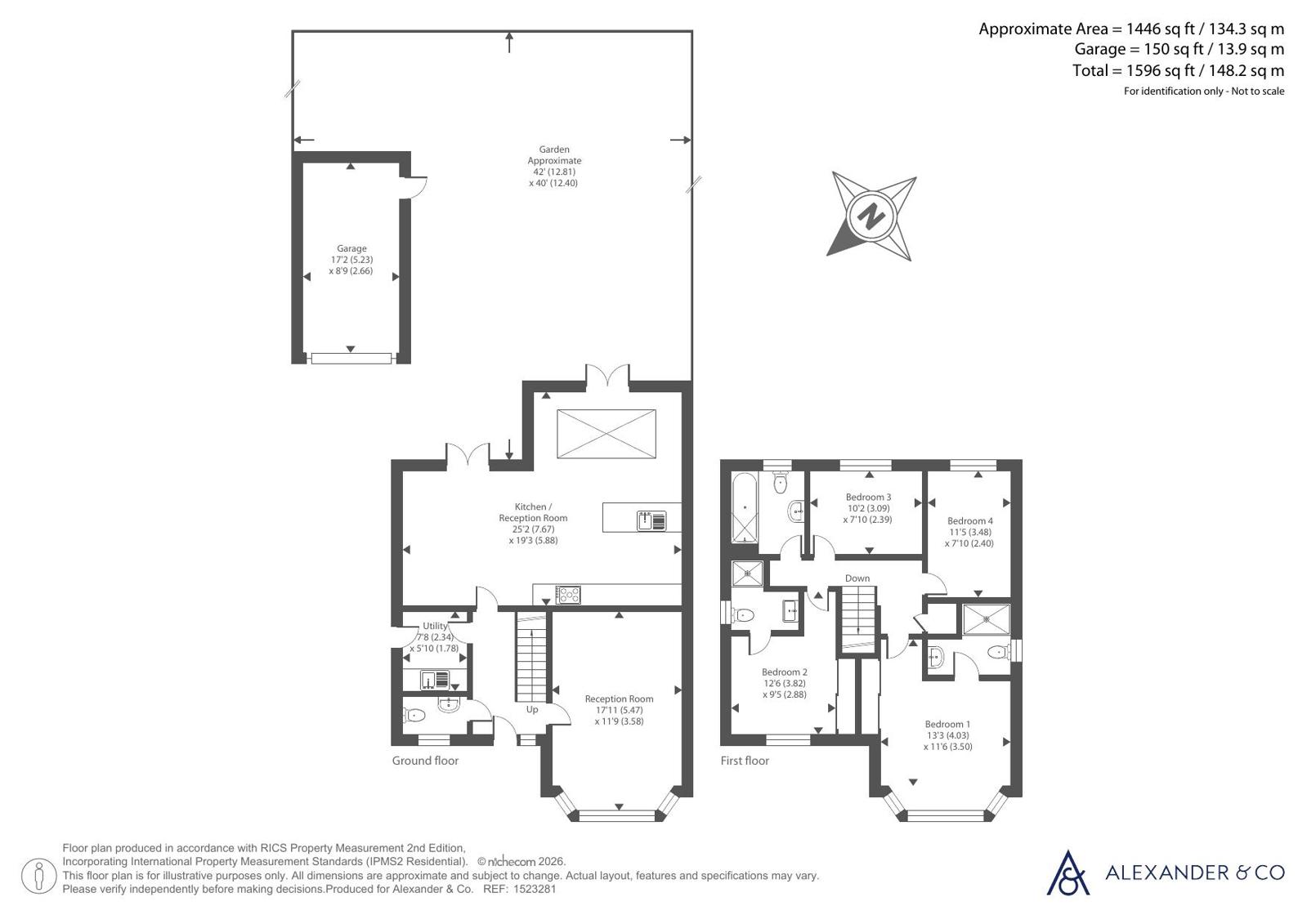 15, Teasel Crescent, Dunstable floorplan