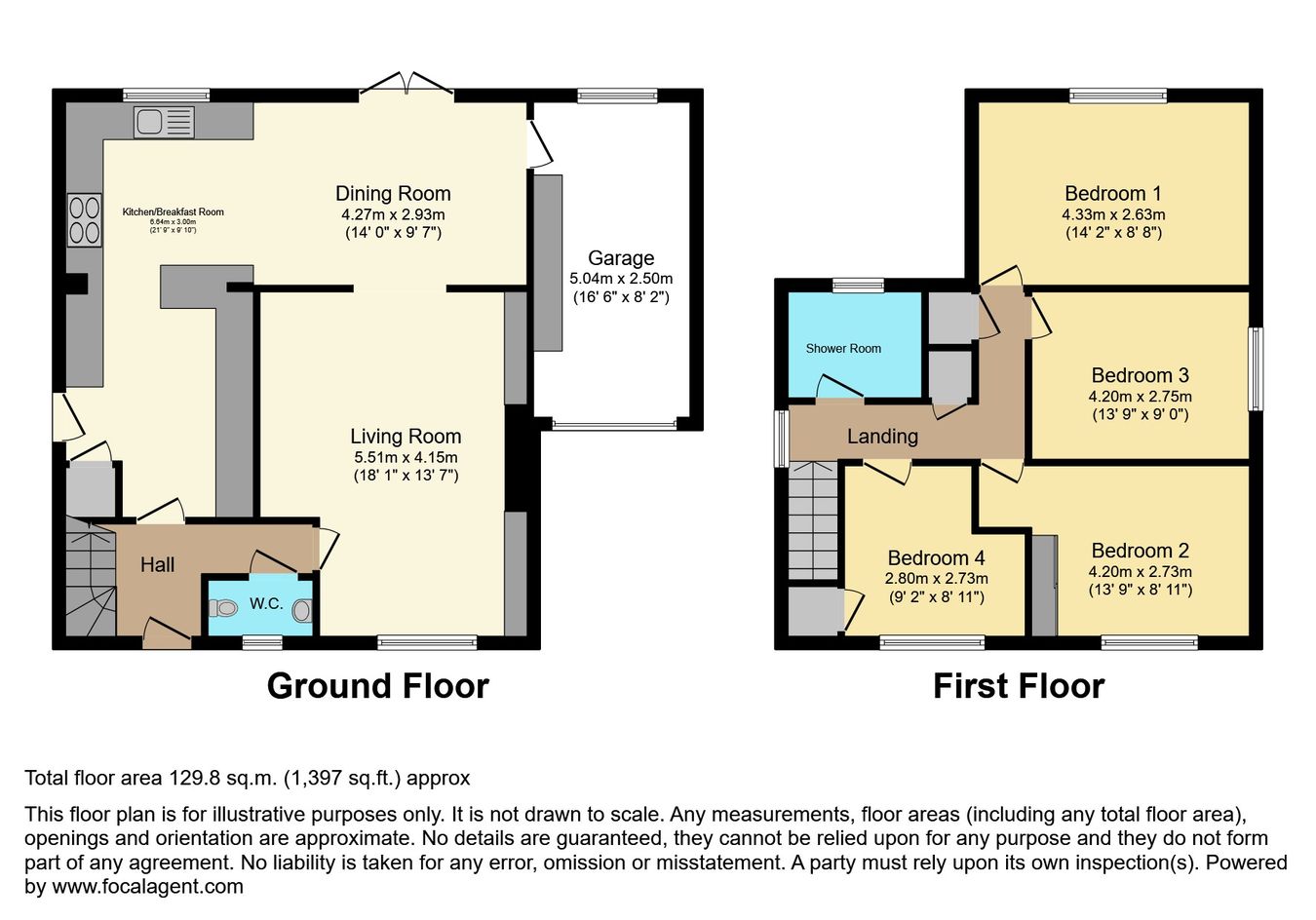 28, High Mead, Swindon floorplan