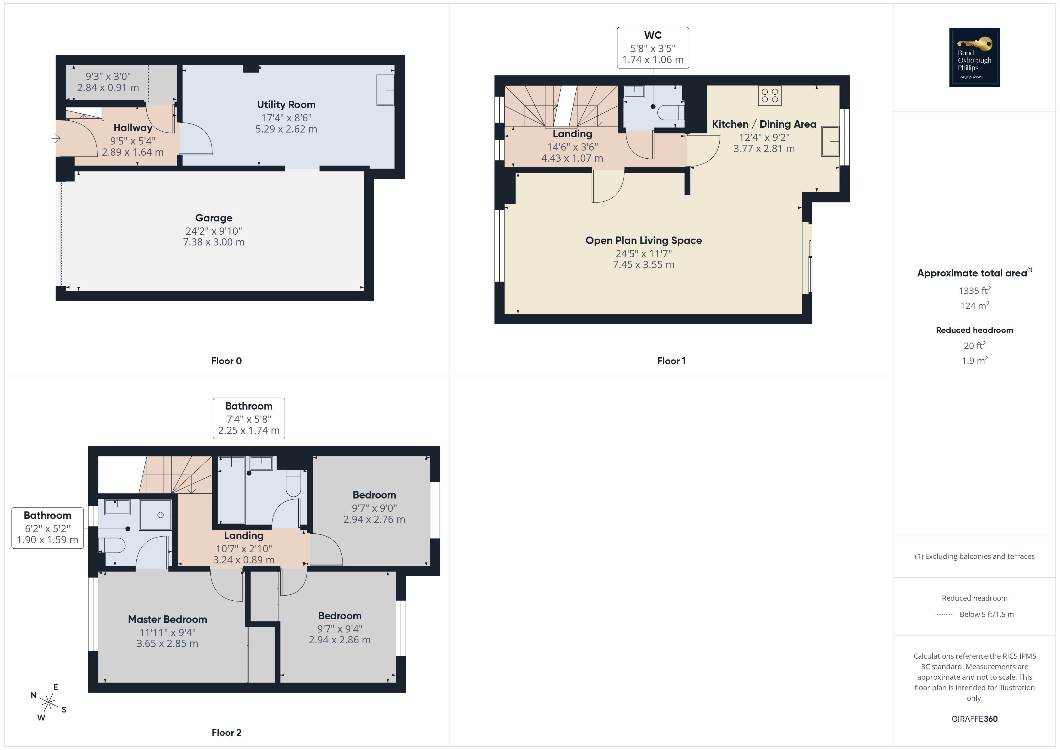 2 Combe Florey Mews,, Gonvena Hill, Cornwall floorplan