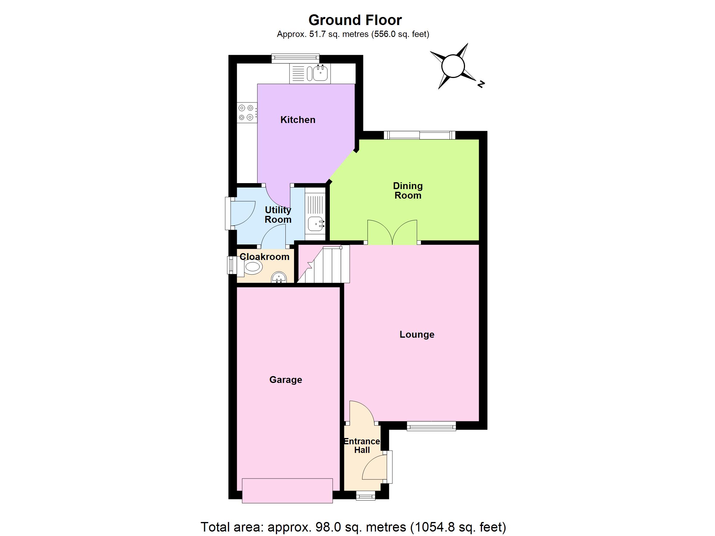 3 bed detached house for sale in Sandringham Close, Wellingborough NN8