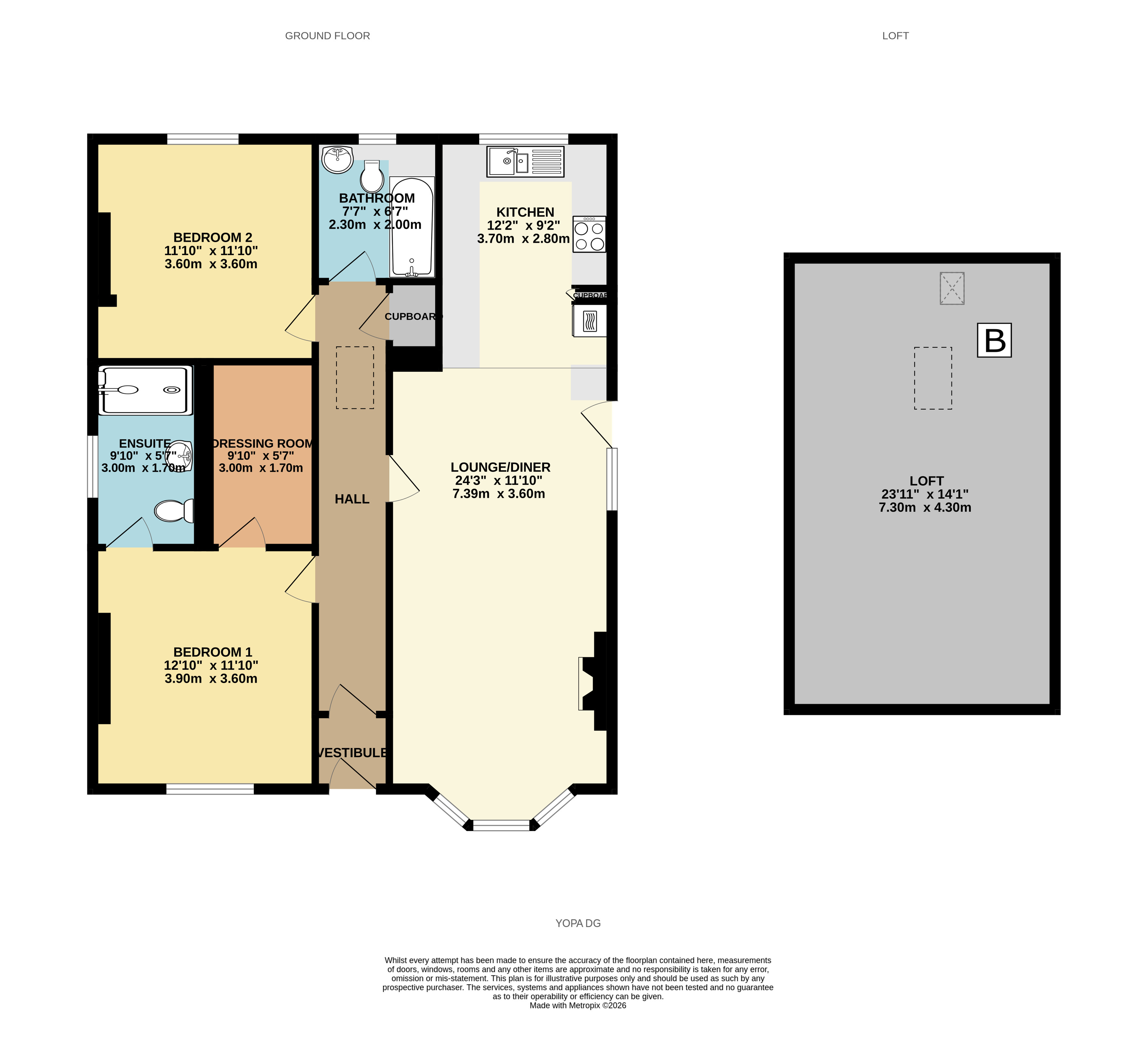 58, Rotchell Road, Dumfries floorplan