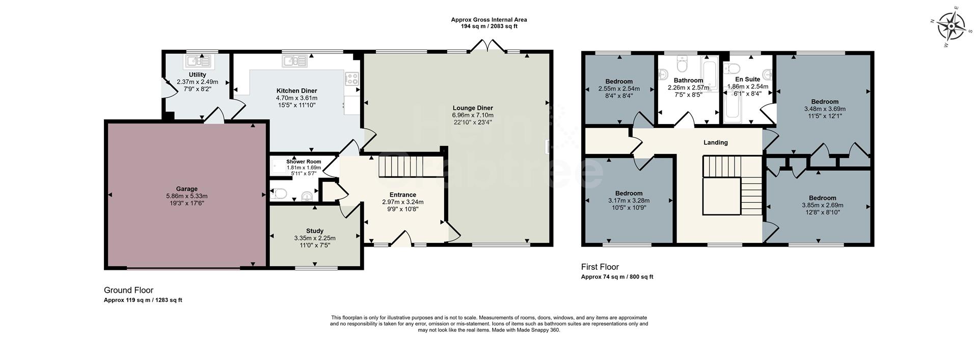1, Village Farm, Cardiff floorplan