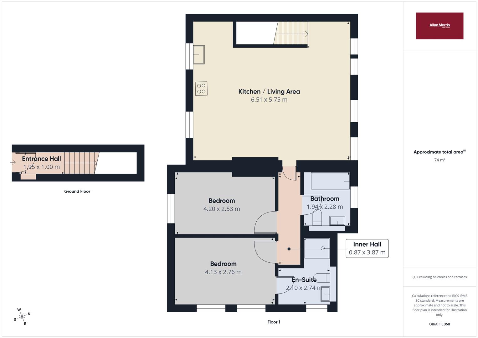 9, The Mount, Albert Road North, Great Malvern floorplan