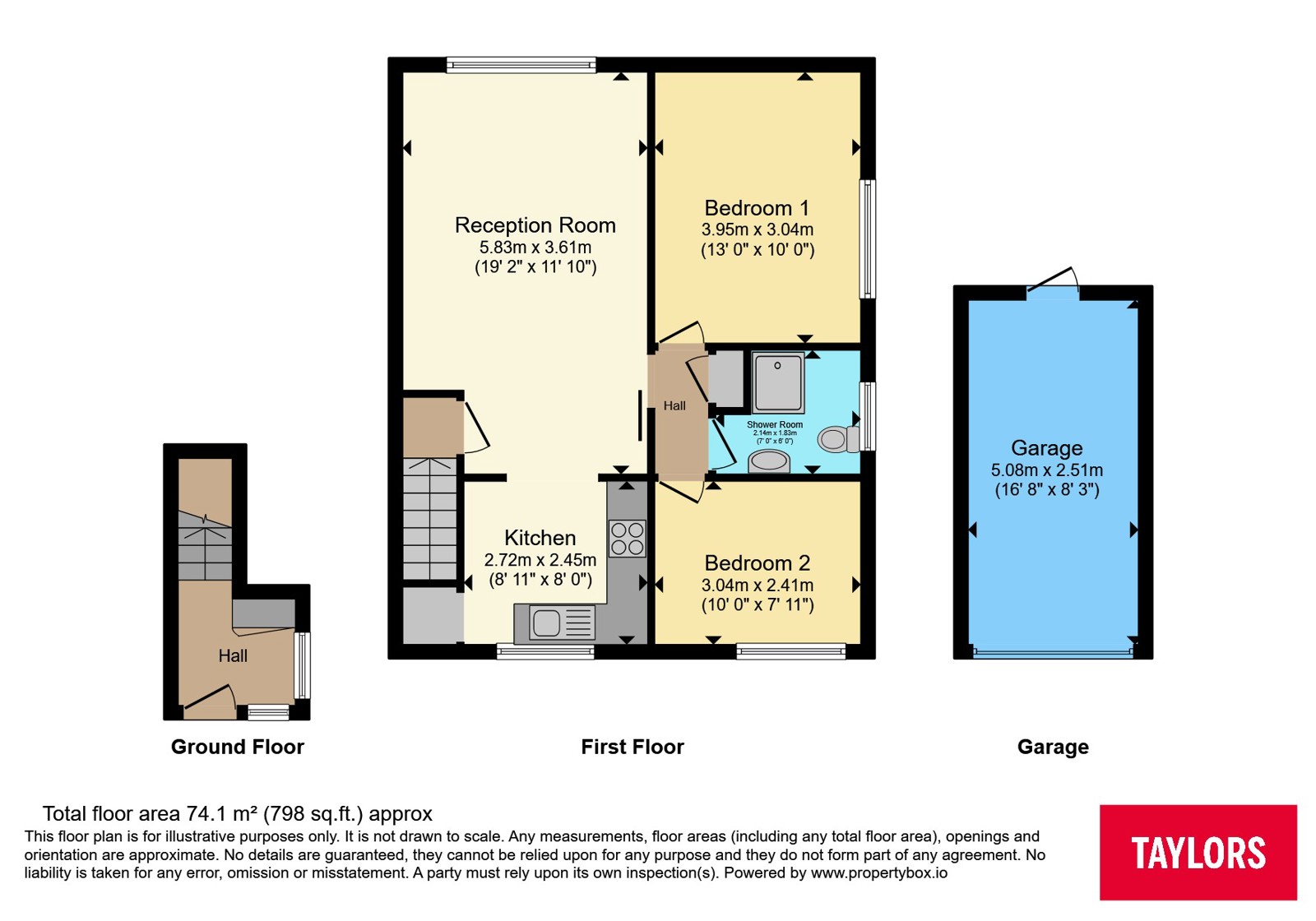 225, Valley Road South, Hitchin floorplan
