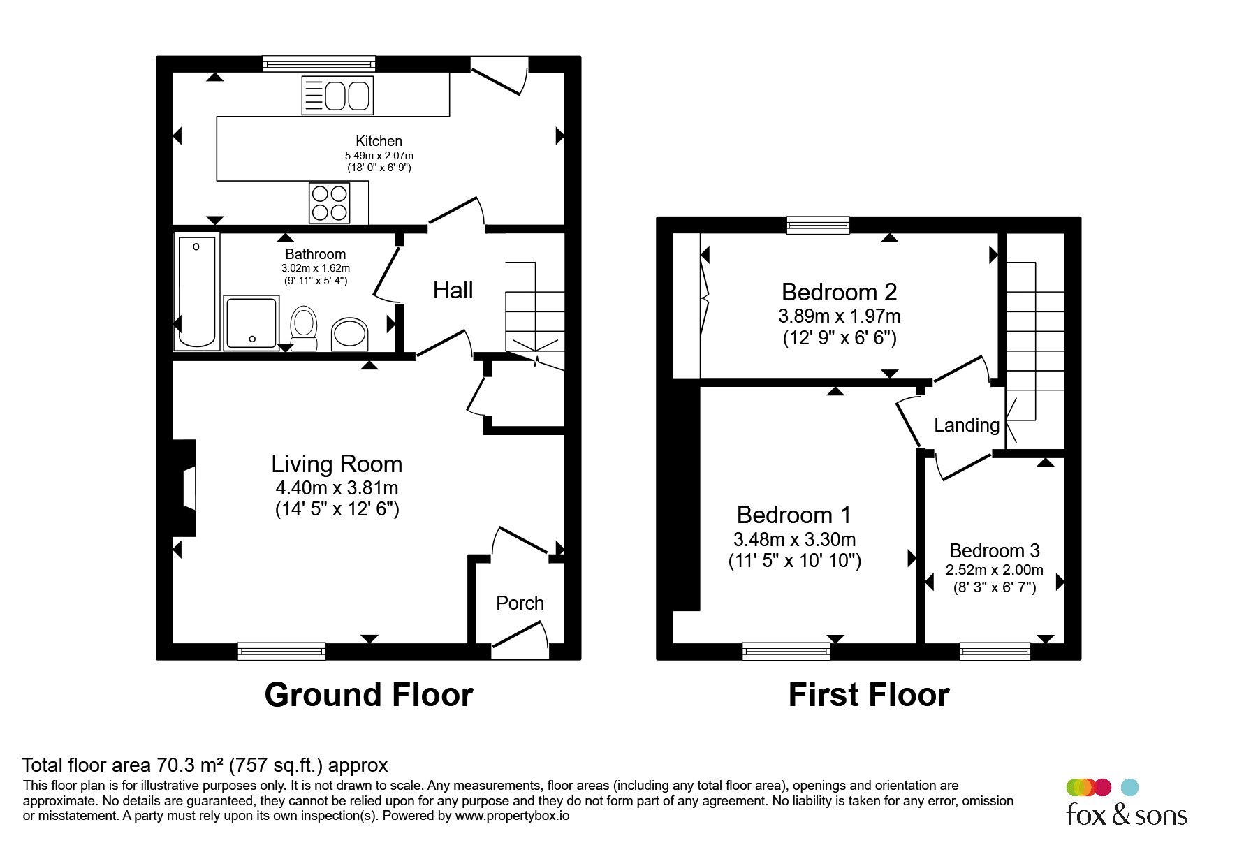 Jasmine Cottage, Dorchester Road, Dorchester floorplan