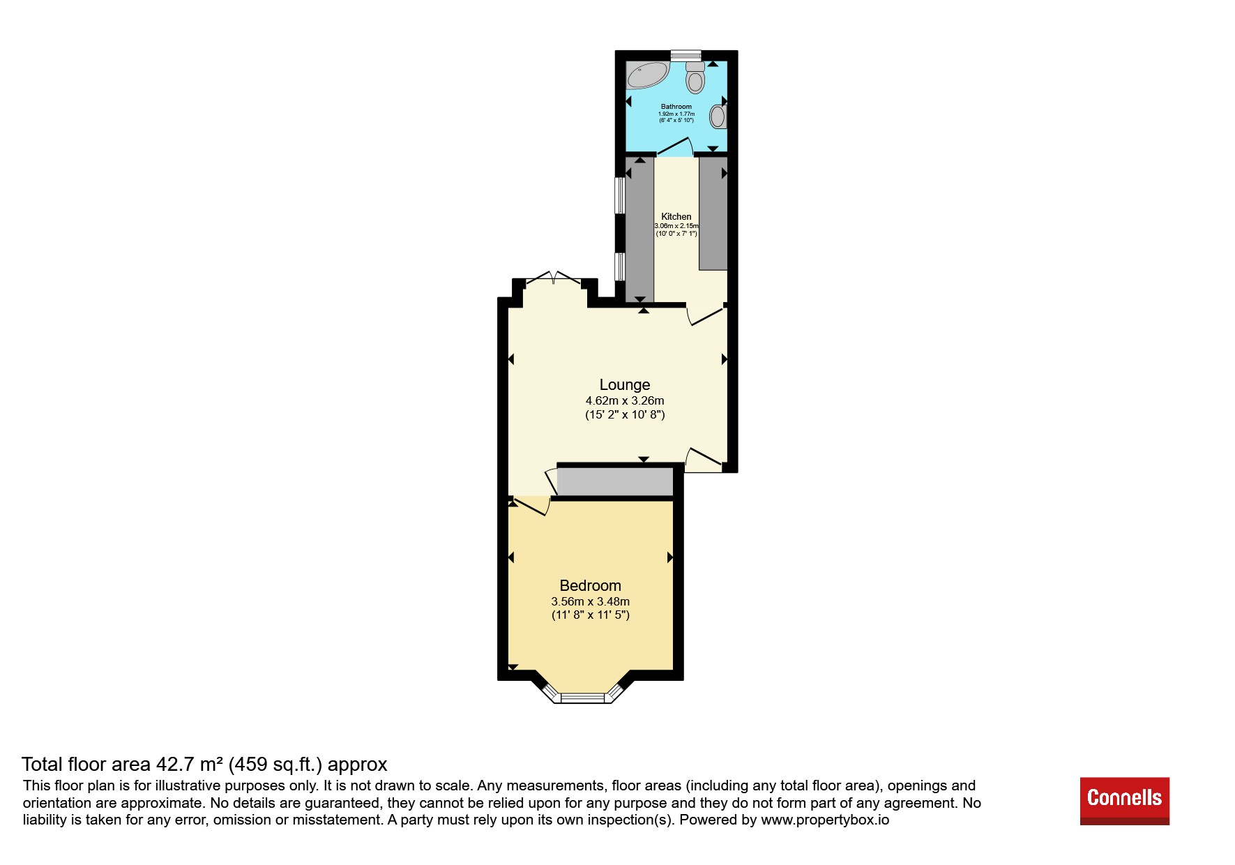 131a, High Street, Bristol floorplan