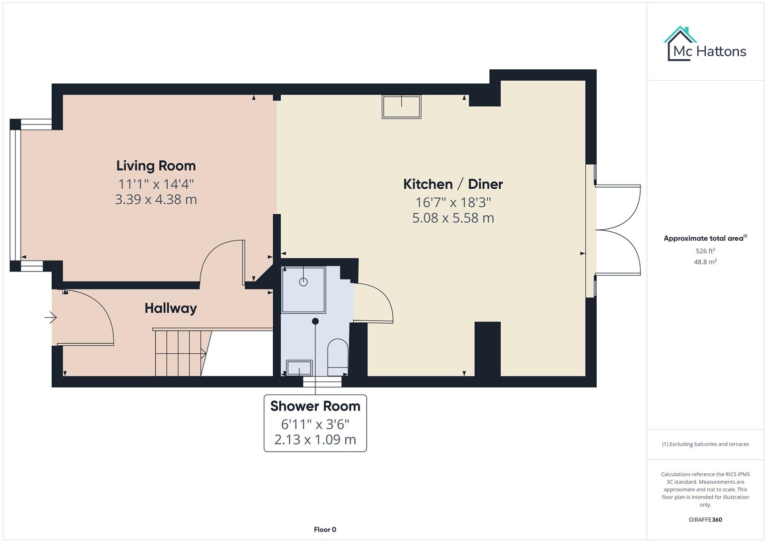28, Lewis Place, Porthcawl floorplan