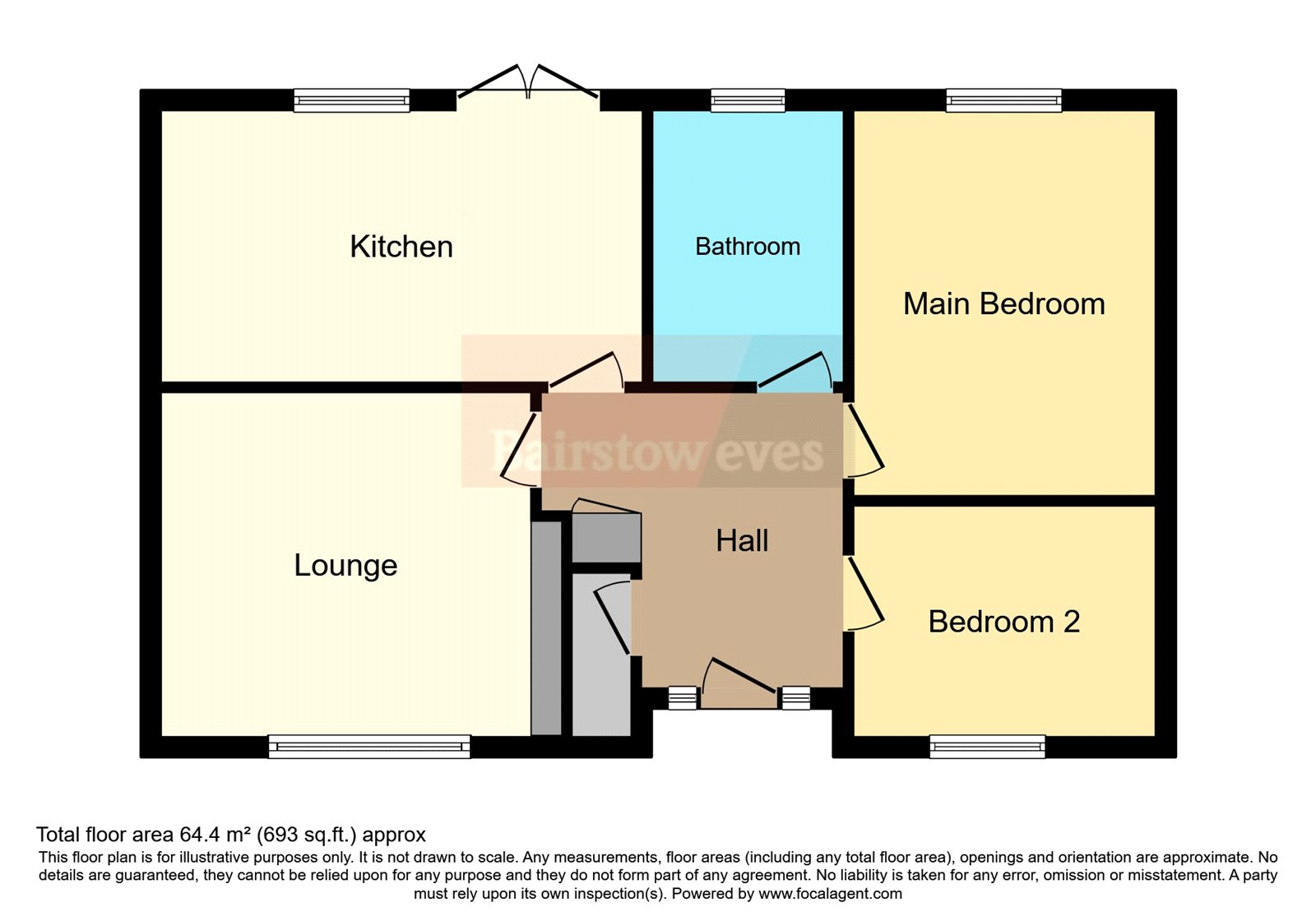 60, Ashton Hall Drive, Lincolnshire floorplan
