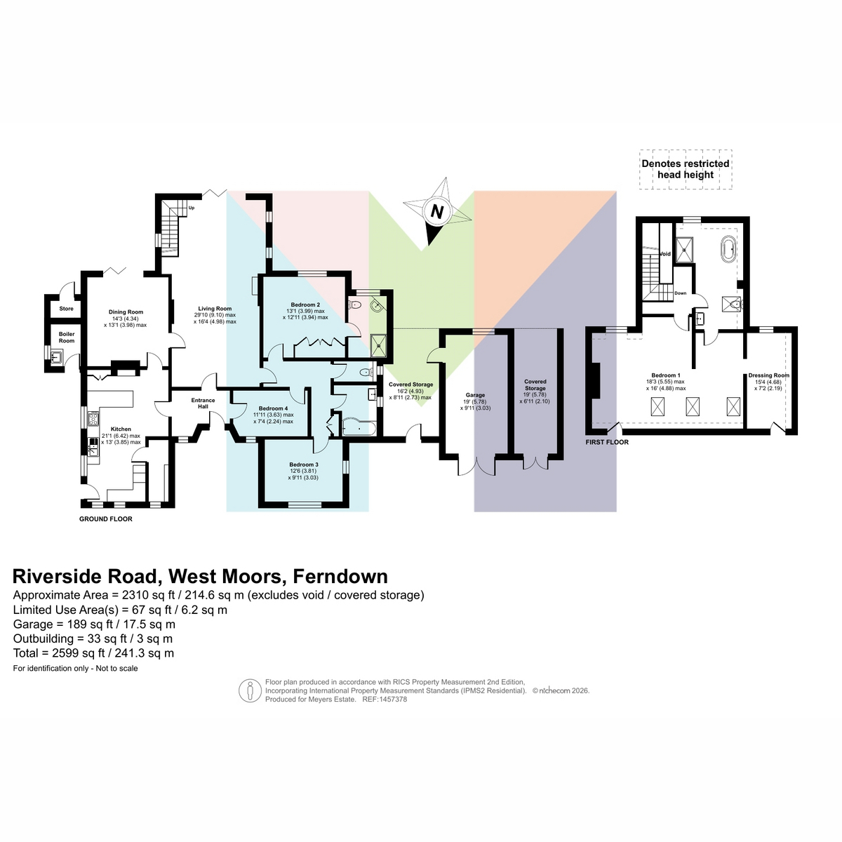 19, Riverside Road, Ferndown floorplan