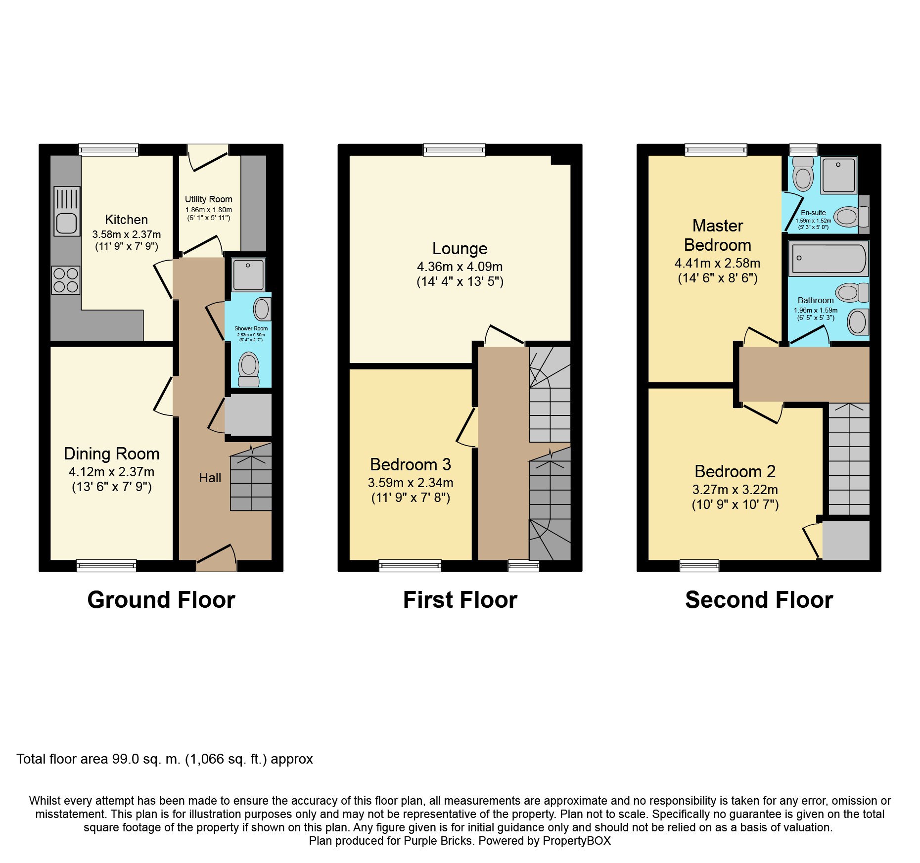 3 Bedrooms Terraced house for sale in Burnbrae Road, Bonnyrigg EH19