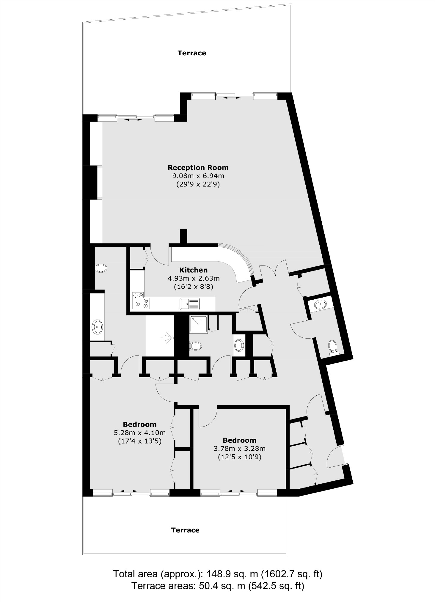 2, Chelsea Crescent, London floorplan