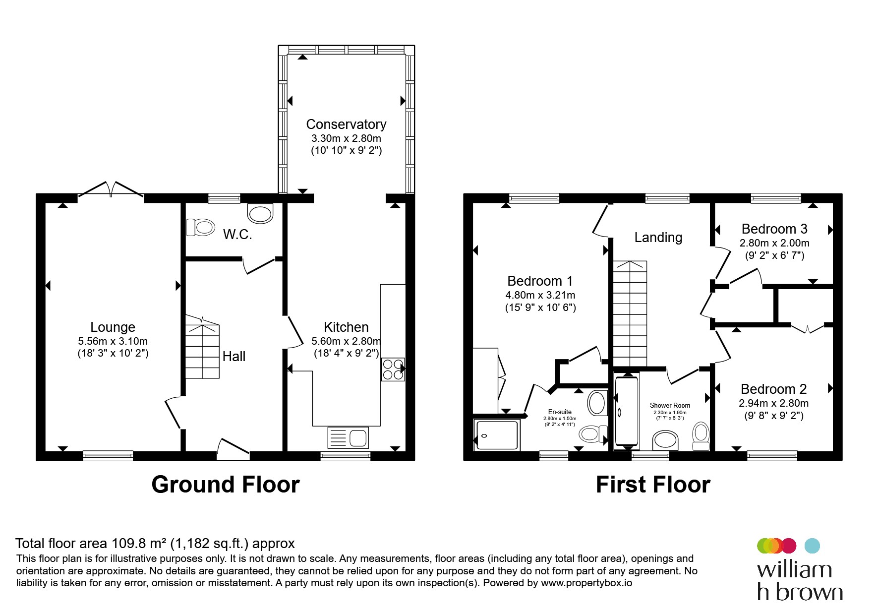 46, Baden Powell Close, Chelmsford floorplan
