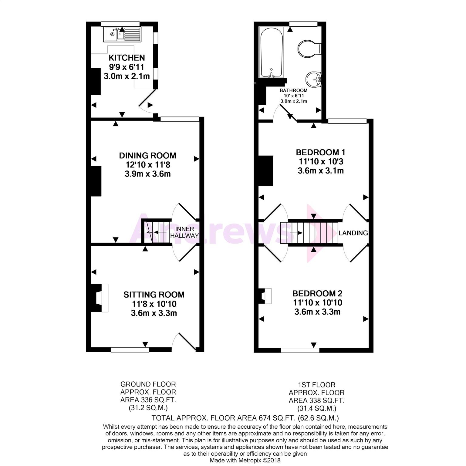 2 Bedrooms End terrace house for sale in Buckhurst Avenue, Sevenoaks, Kent TN13