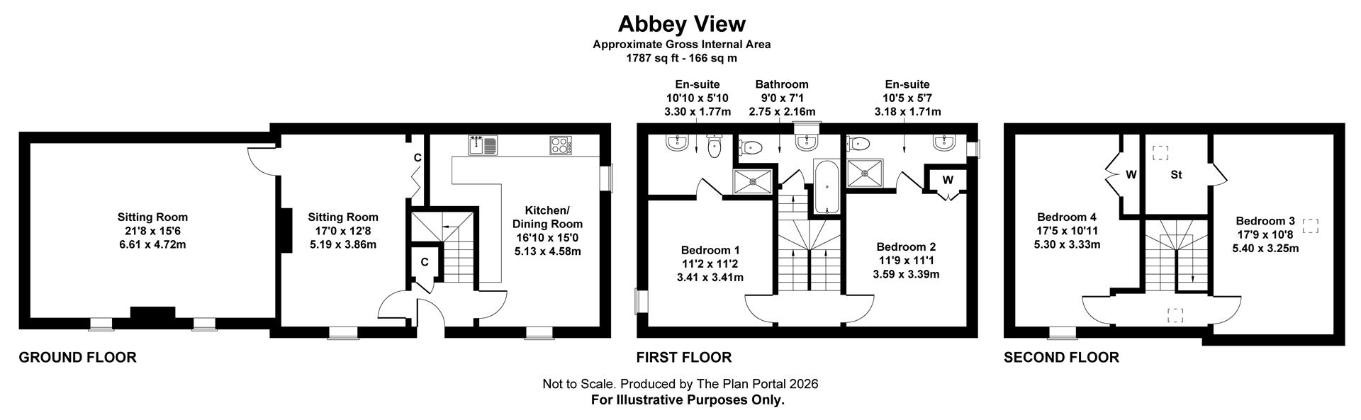 Abbey View, 3, Abbey Close, Jedburgh floorplan