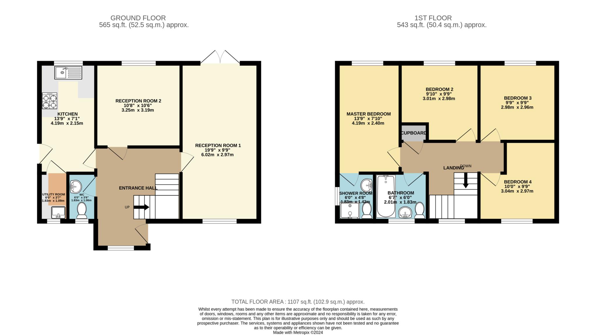 15, Plympton Close, Reading floorplan