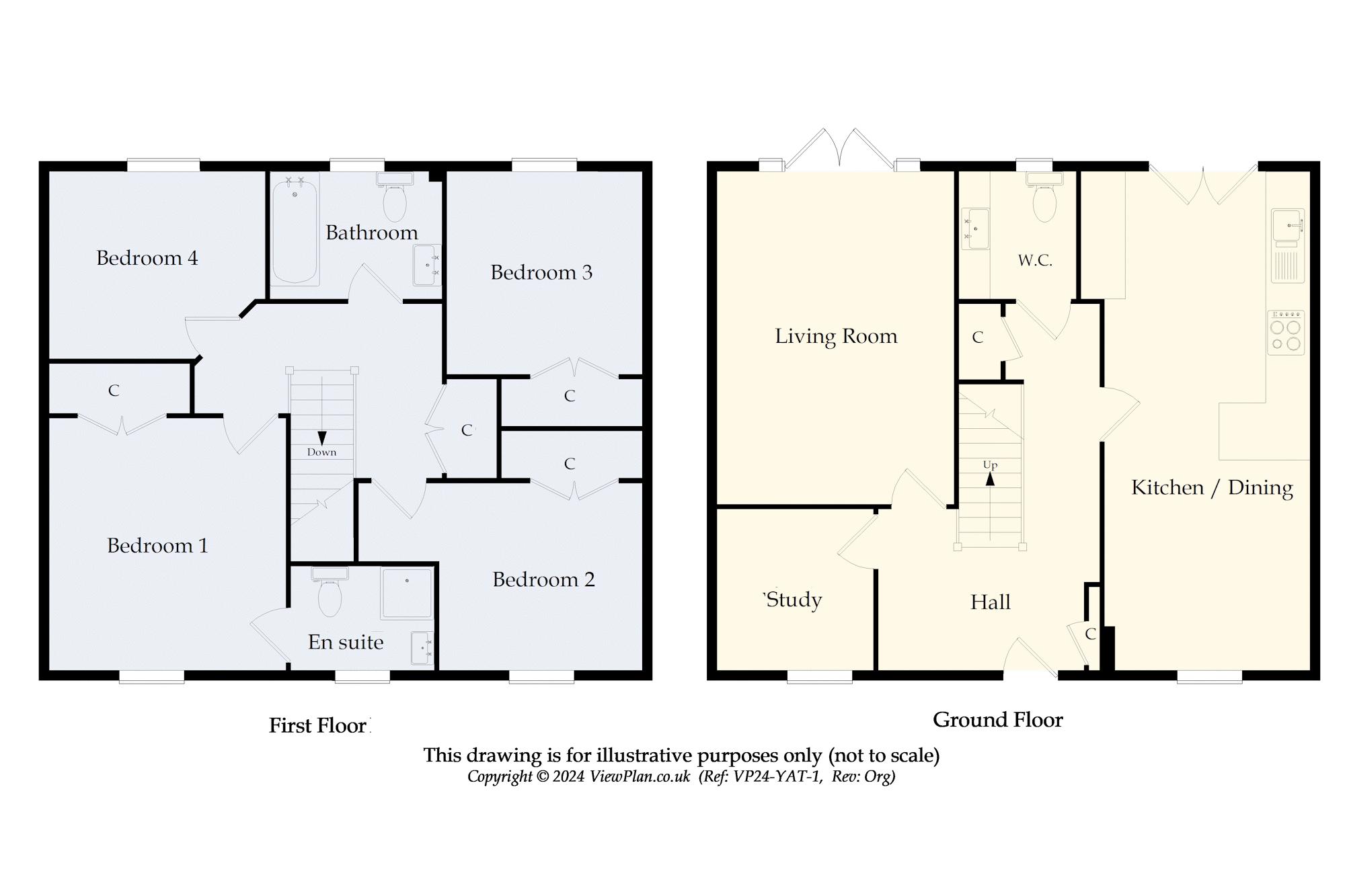 5, Flat Holm Close, Sully floorplan
