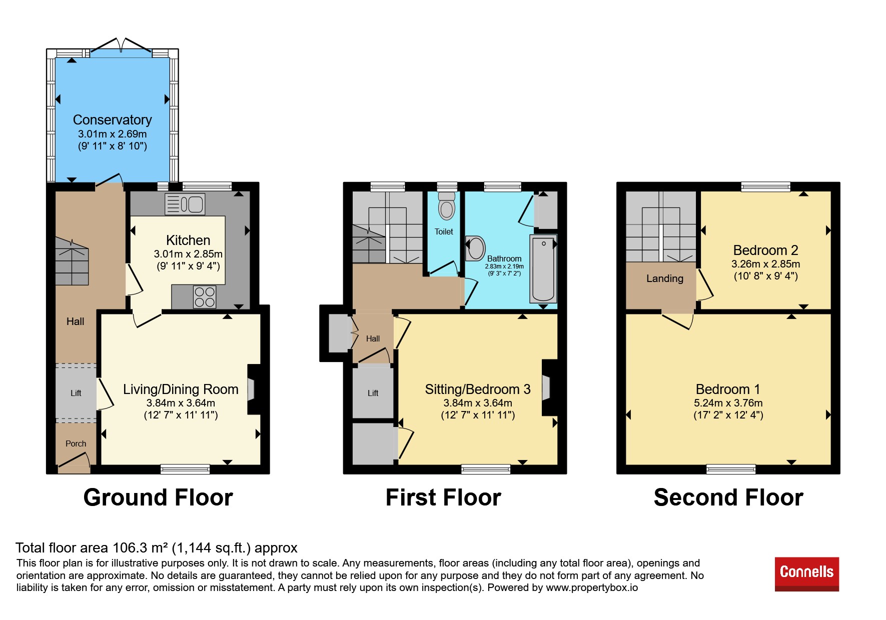 12, East Hill, Dorchester floorplan