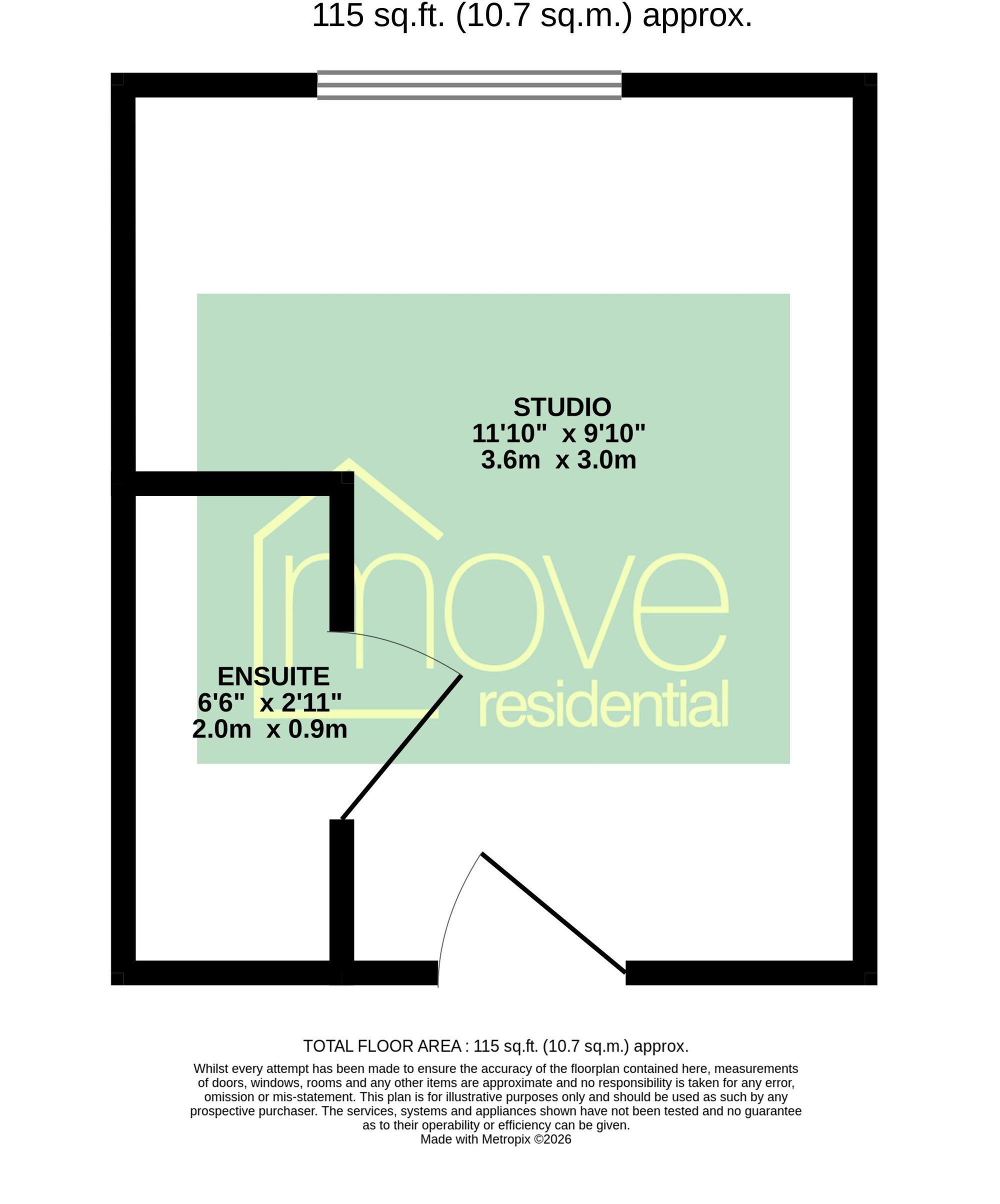 210 City Point Great Homer Street, Vauxhall floorplan