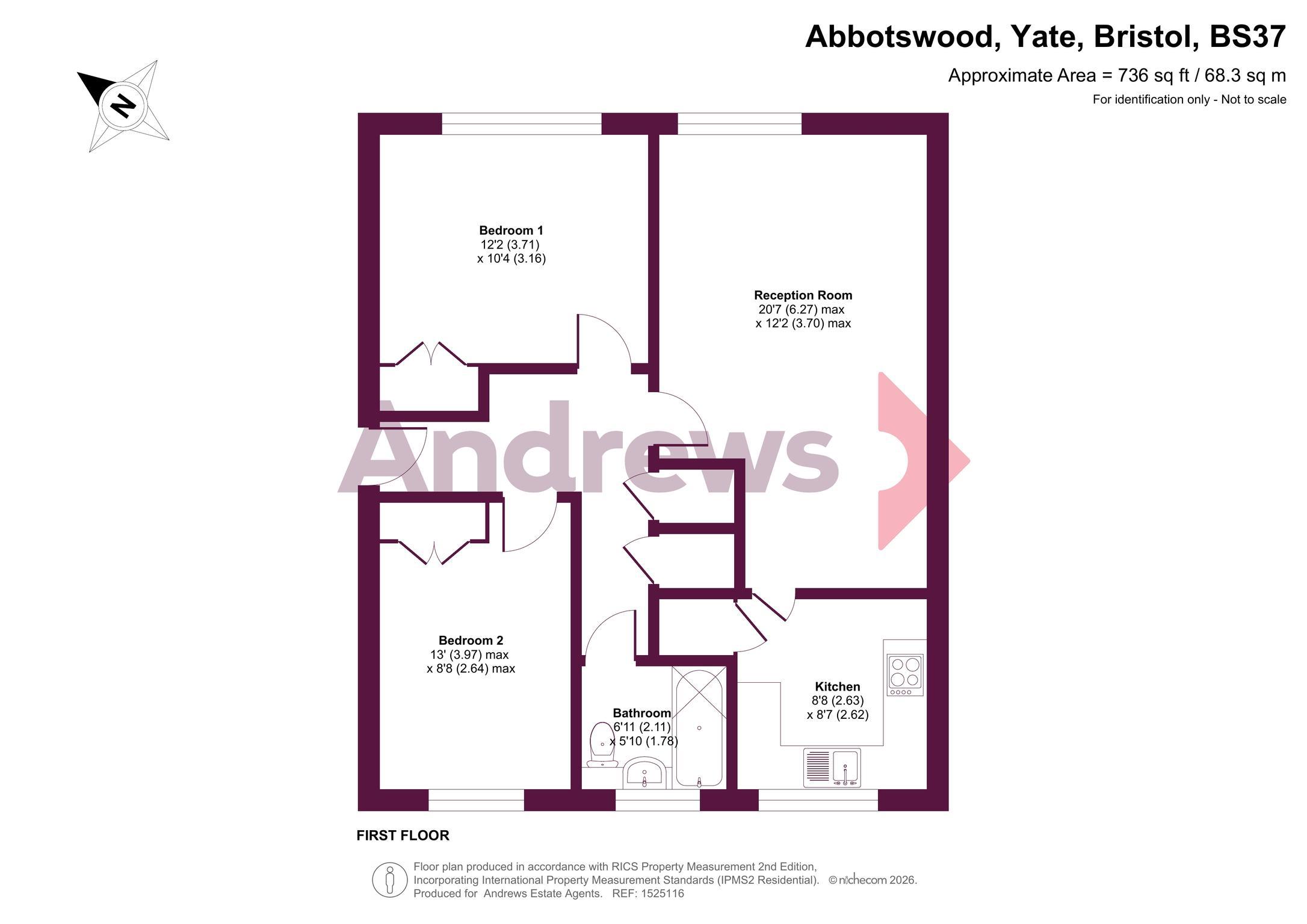81, Abbotswood, Bristol floorplan
