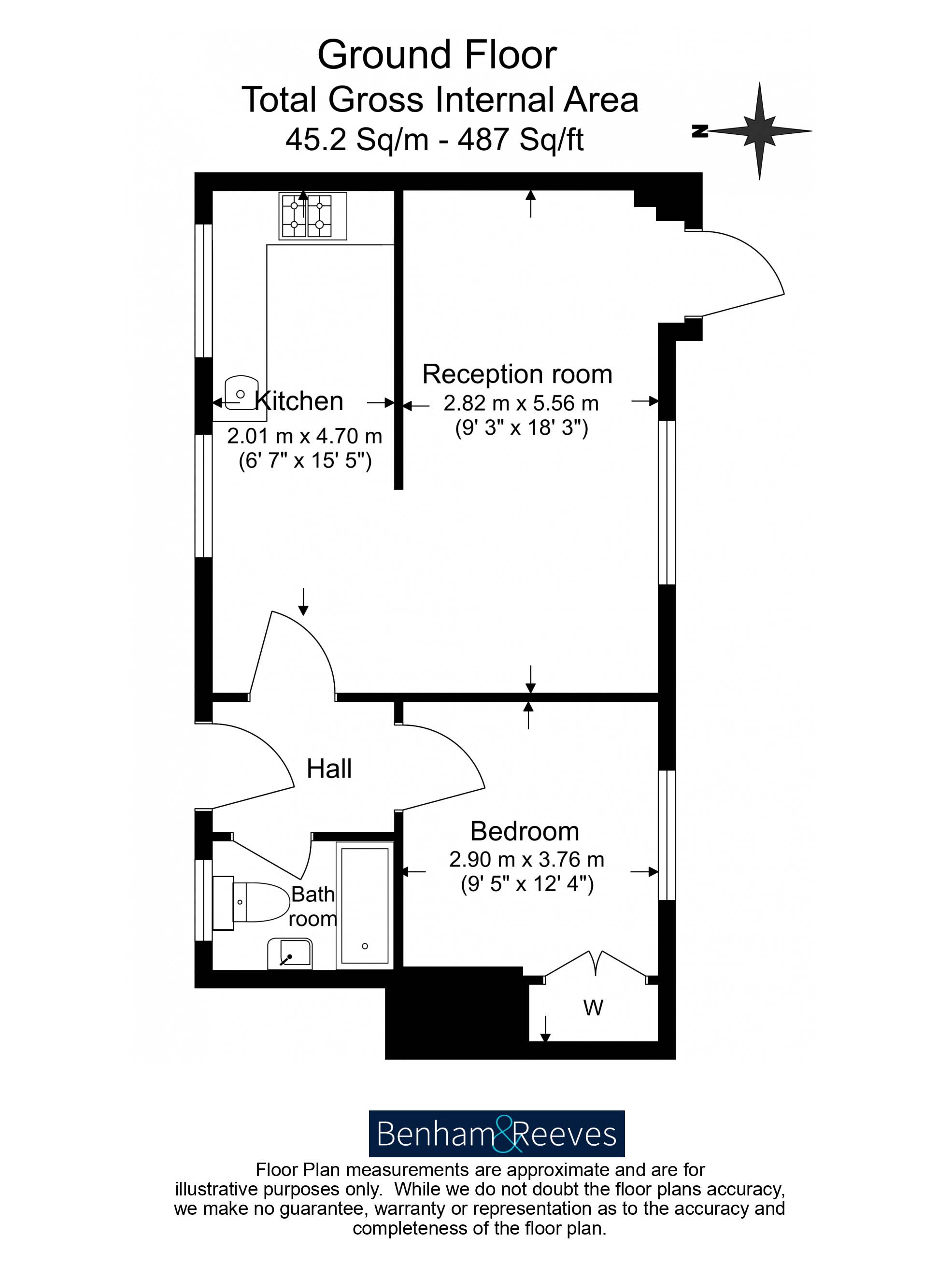 114, Jamaica Street, Whitechapel floorplan