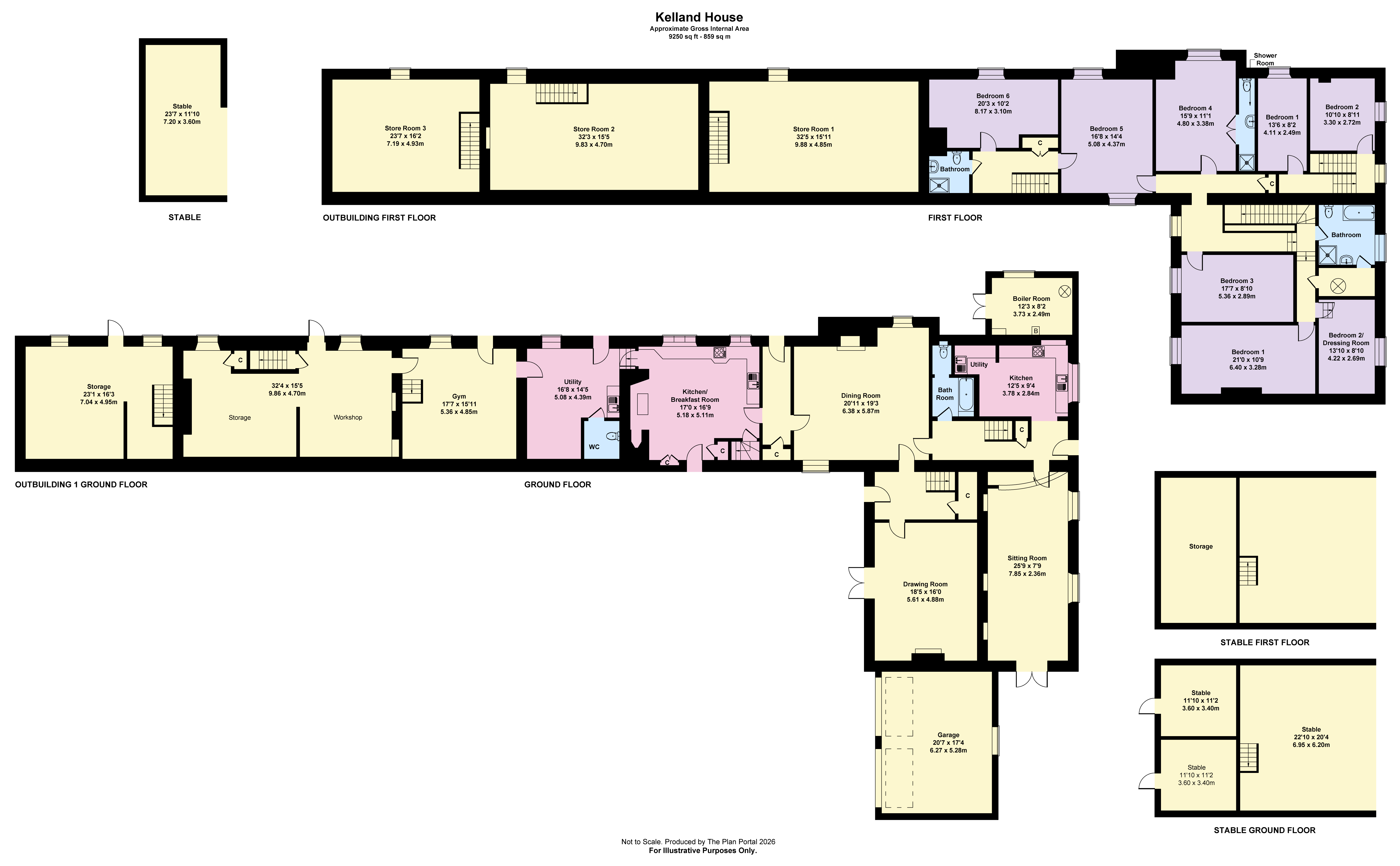 Lapford, Crediton floorplan